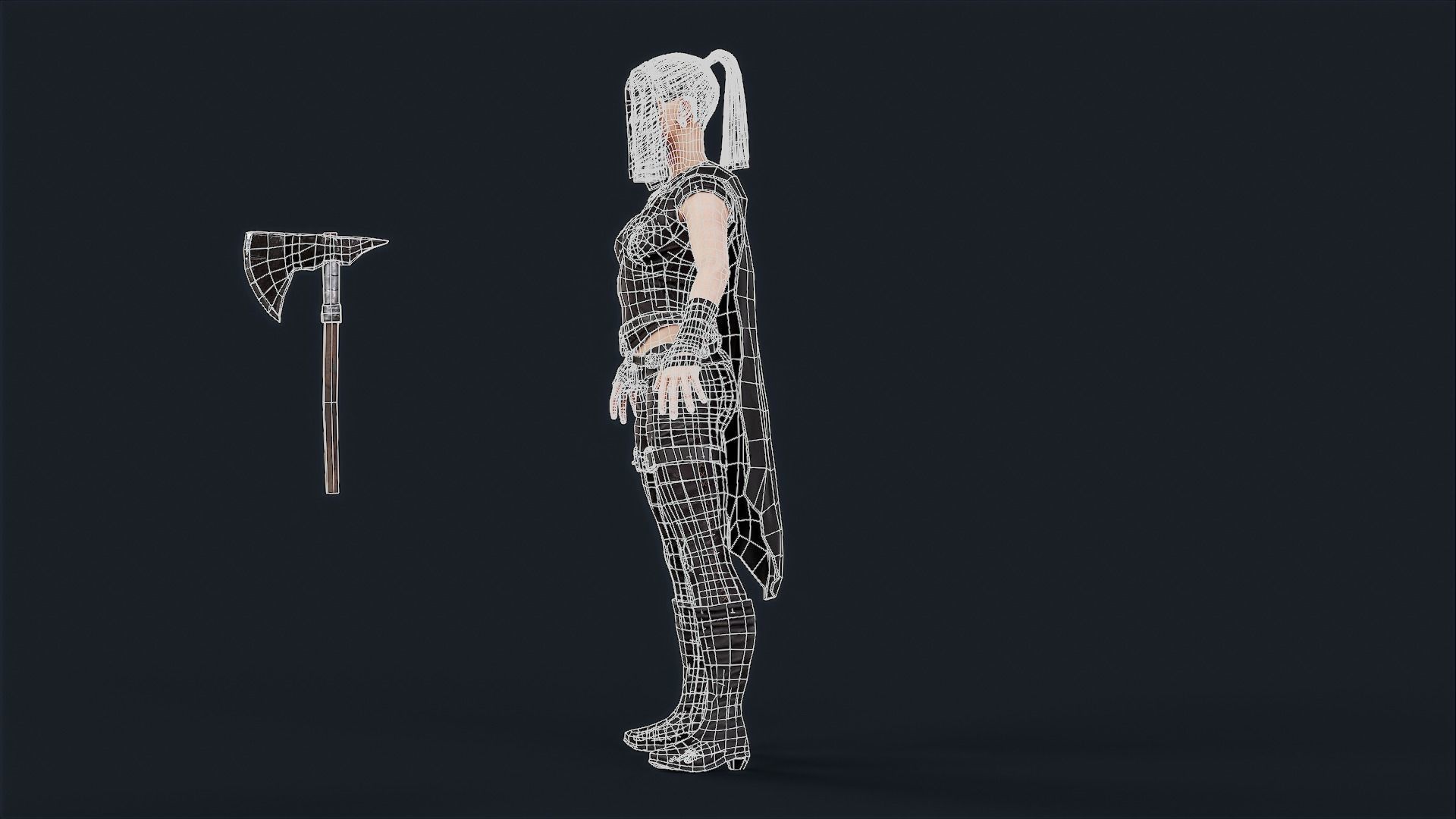 VIKING 5 Low-poly 3D model_11