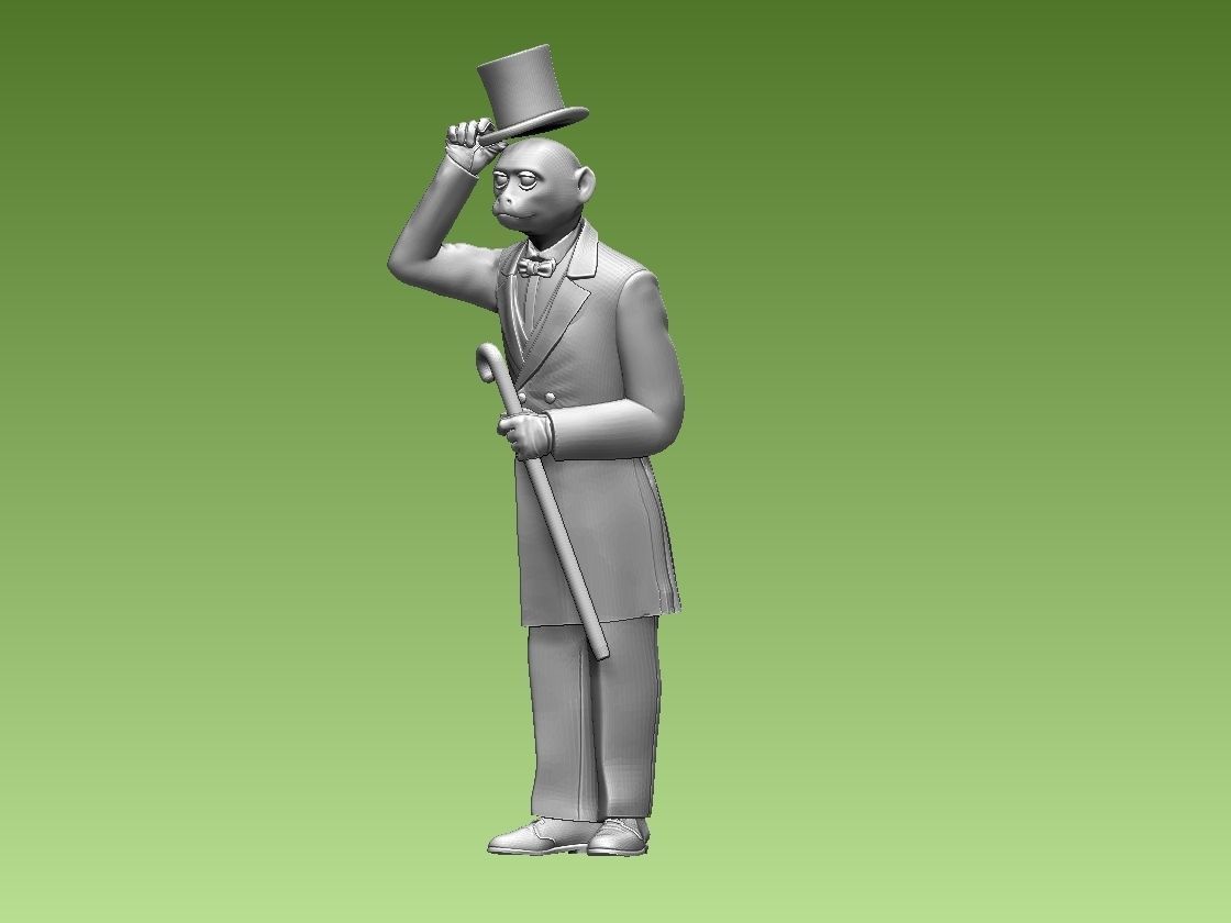 MONKEY MAN 3D print model_20