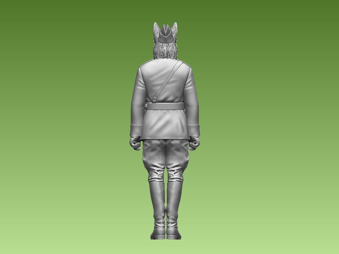 DOG MAN 3D print model_10