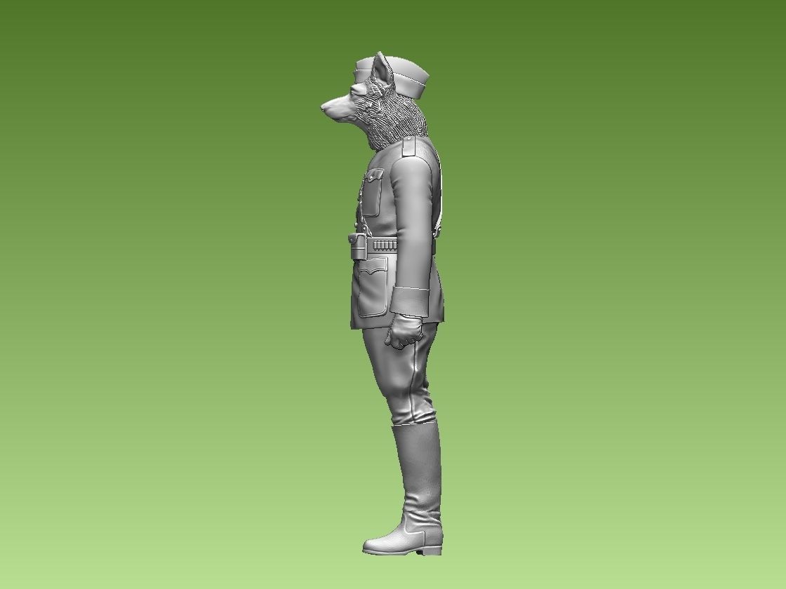 DOG MAN 3D print model_14