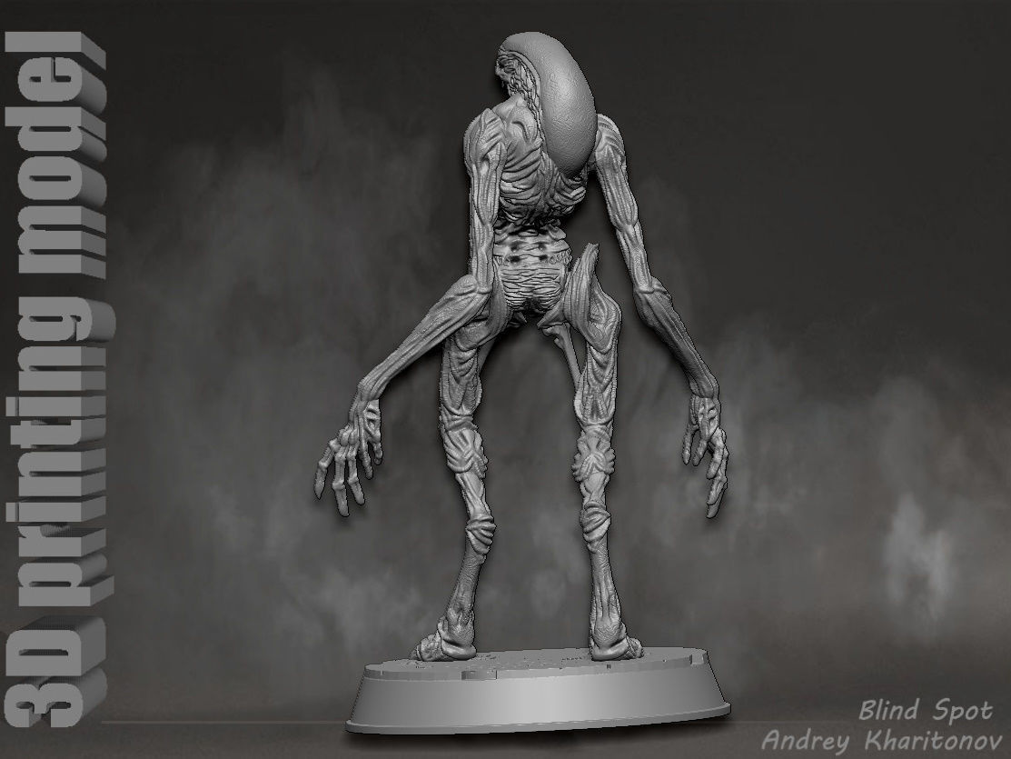 Alien Resurrection 3D print model_7