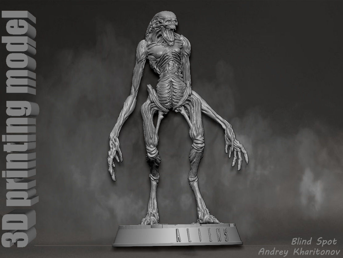 Alien Resurrection 3D print model_13