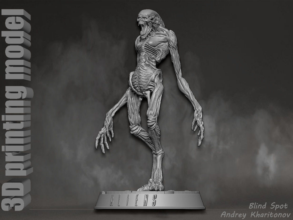 Alien Resurrection 3D print model_1