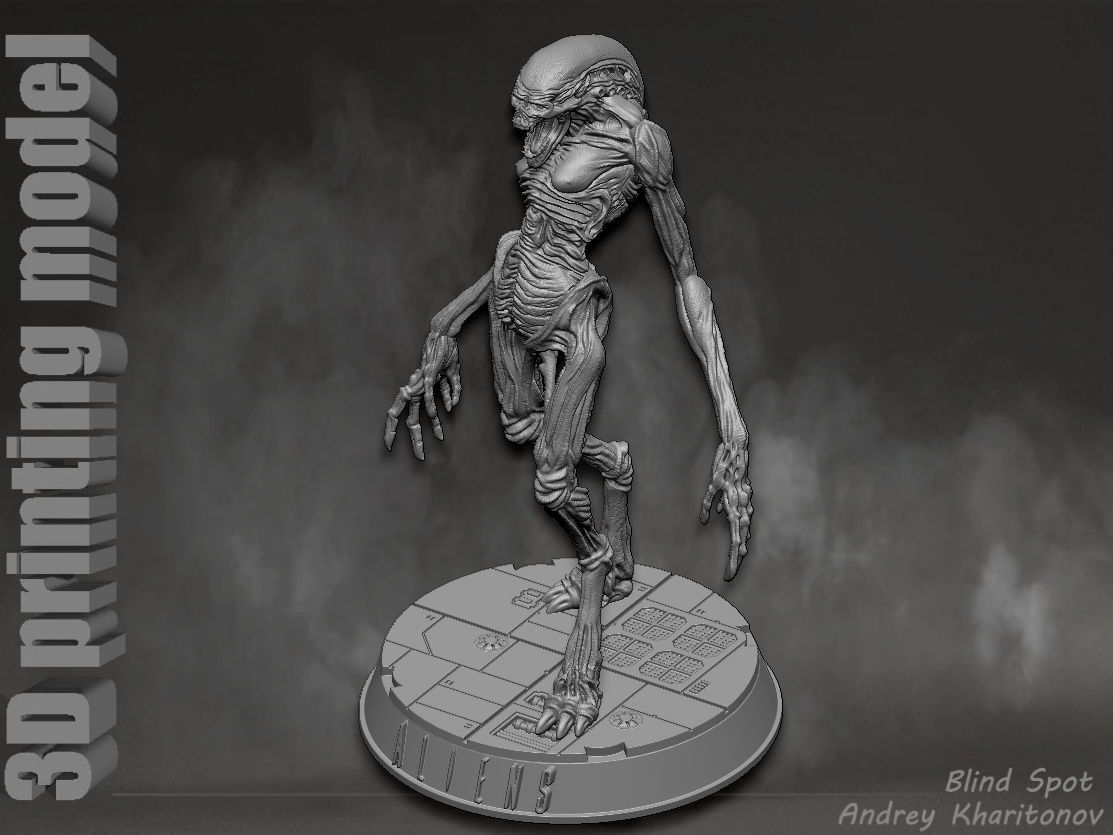 Alien Resurrection 3D print model_15