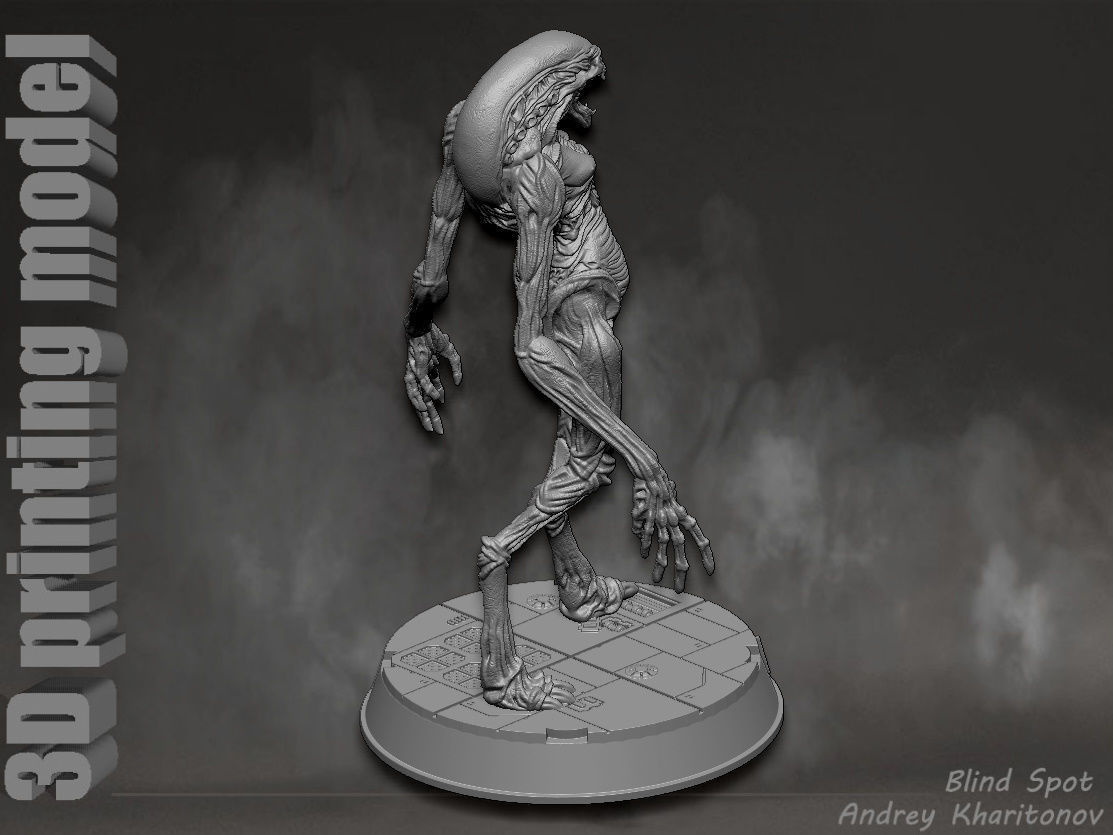 Alien Resurrection 3D print model_17