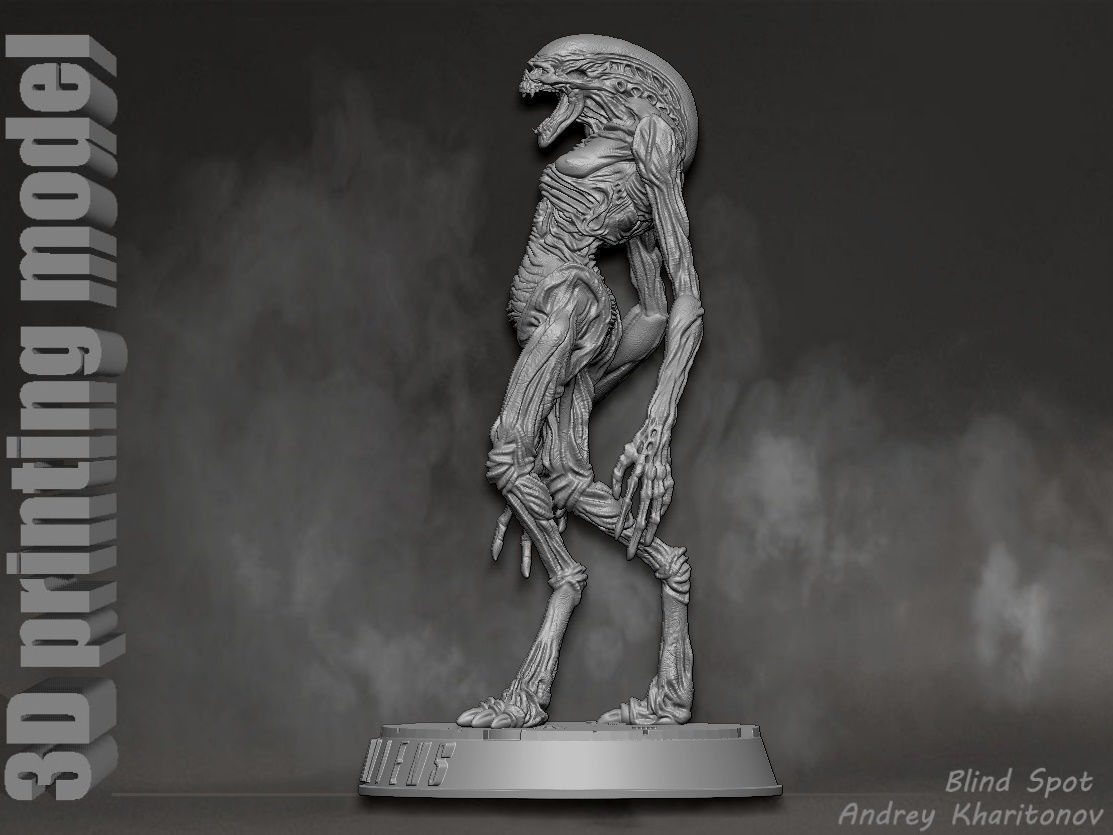 Alien Resurrection 3D print model_3