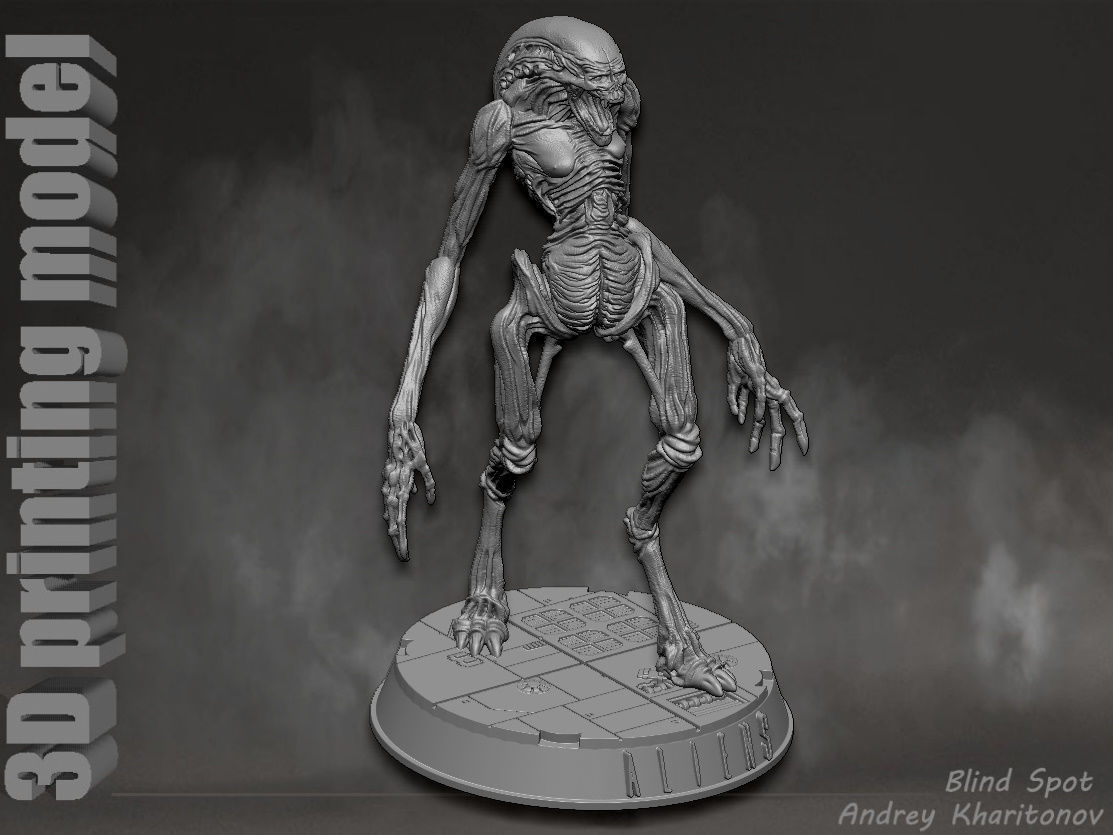 Alien Resurrection 3D print model_18