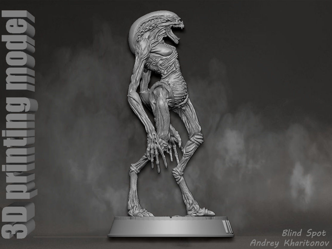 Alien Resurrection 3D print model_11