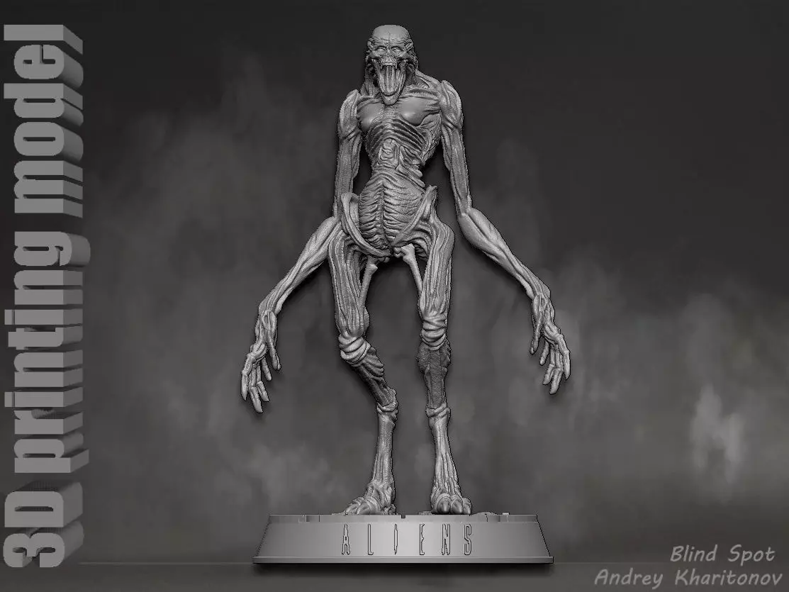 Alien Resurrection 3D print model_0