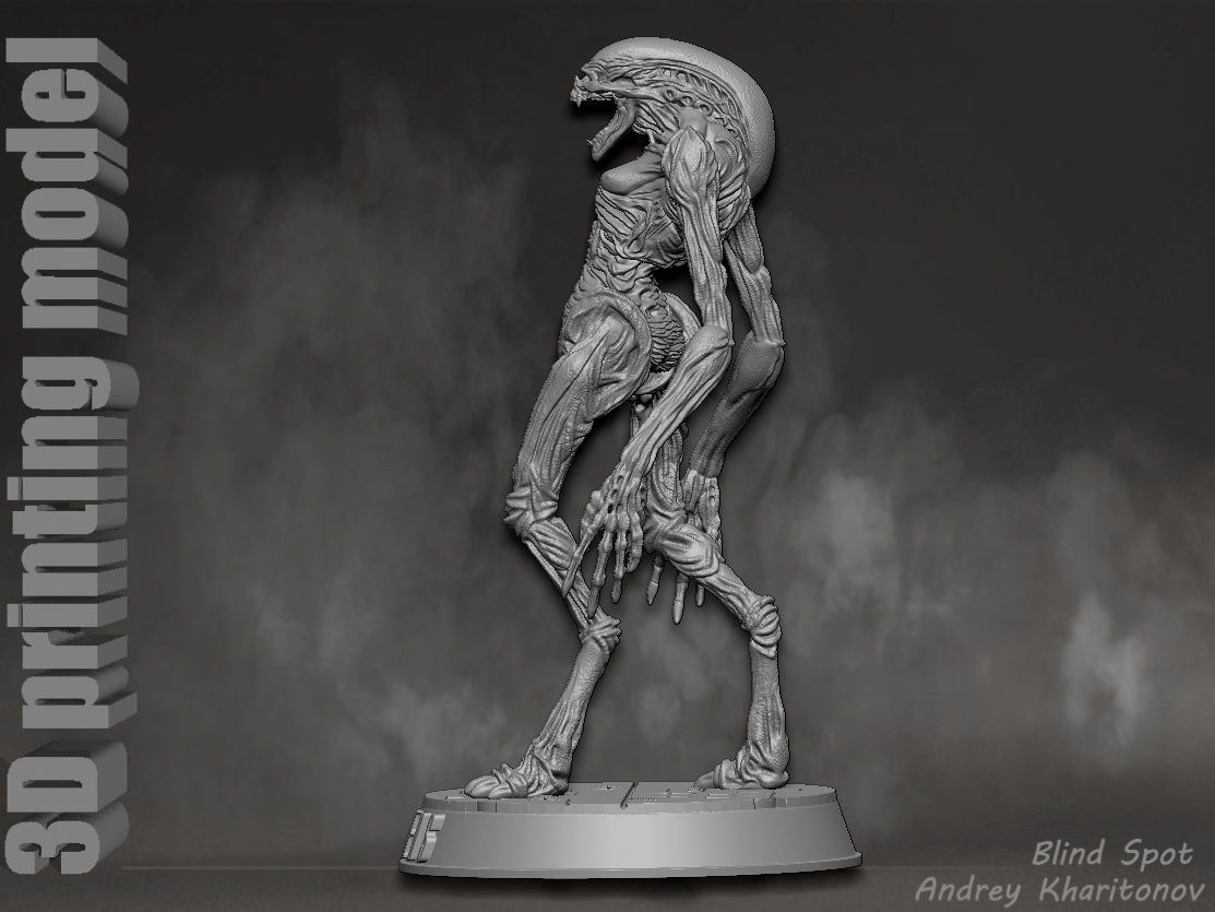 Alien Resurrection 3D print model_4