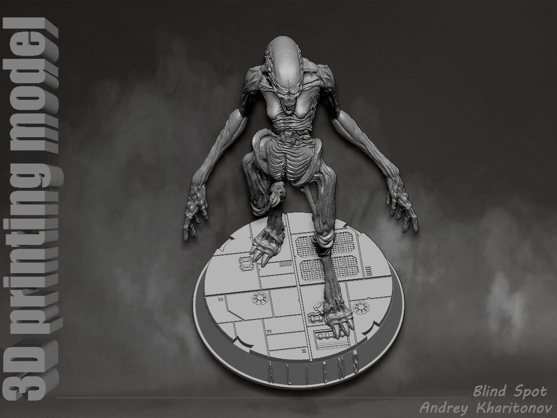 Alien Resurrection 3D print model_19