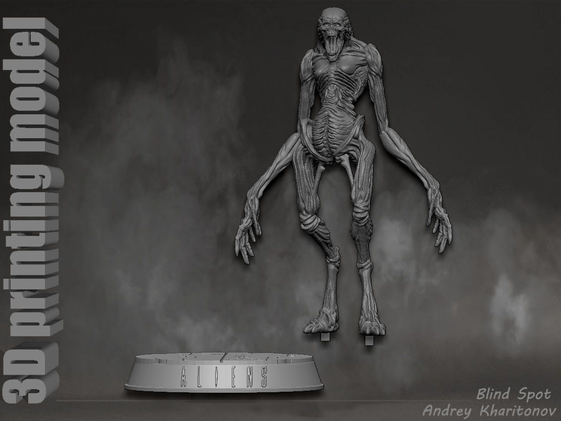 Alien Resurrection 3D print model_20