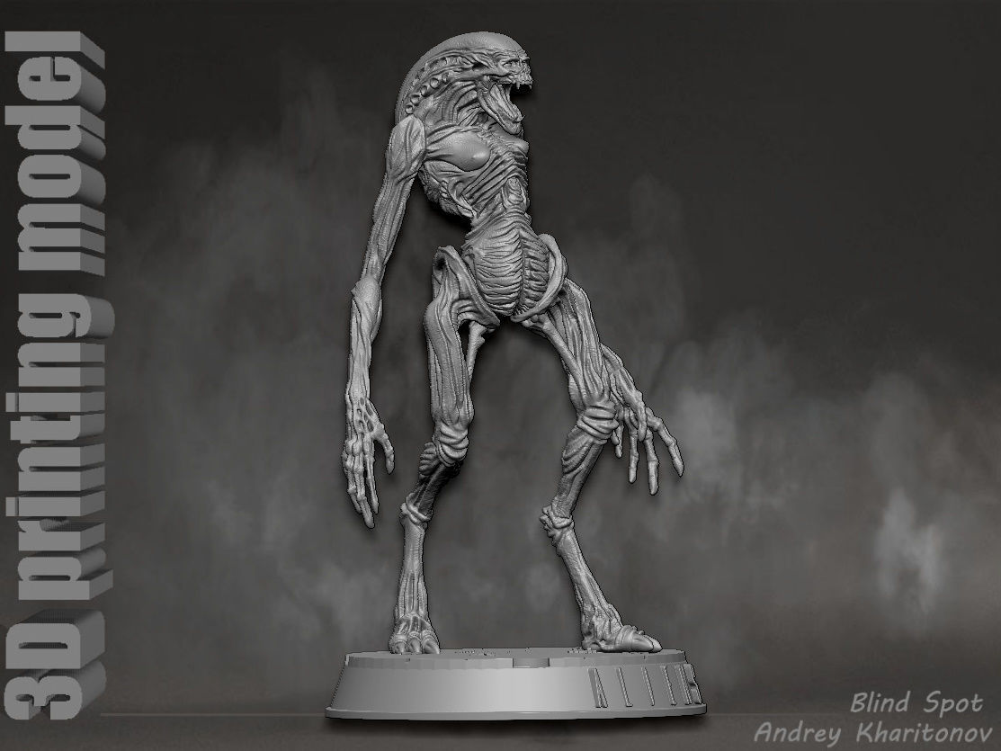 Alien Resurrection 3D print model_12