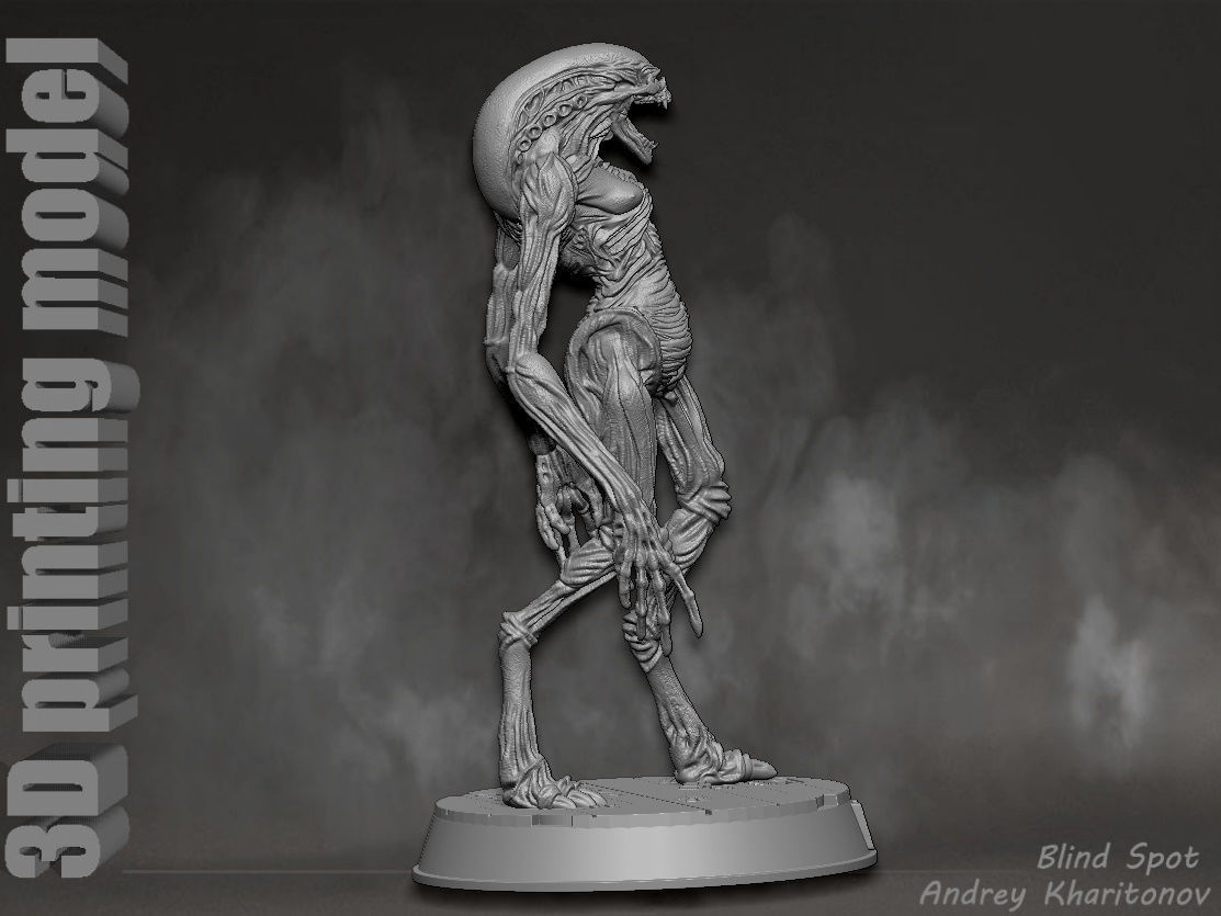 Alien Resurrection 3D print model_10