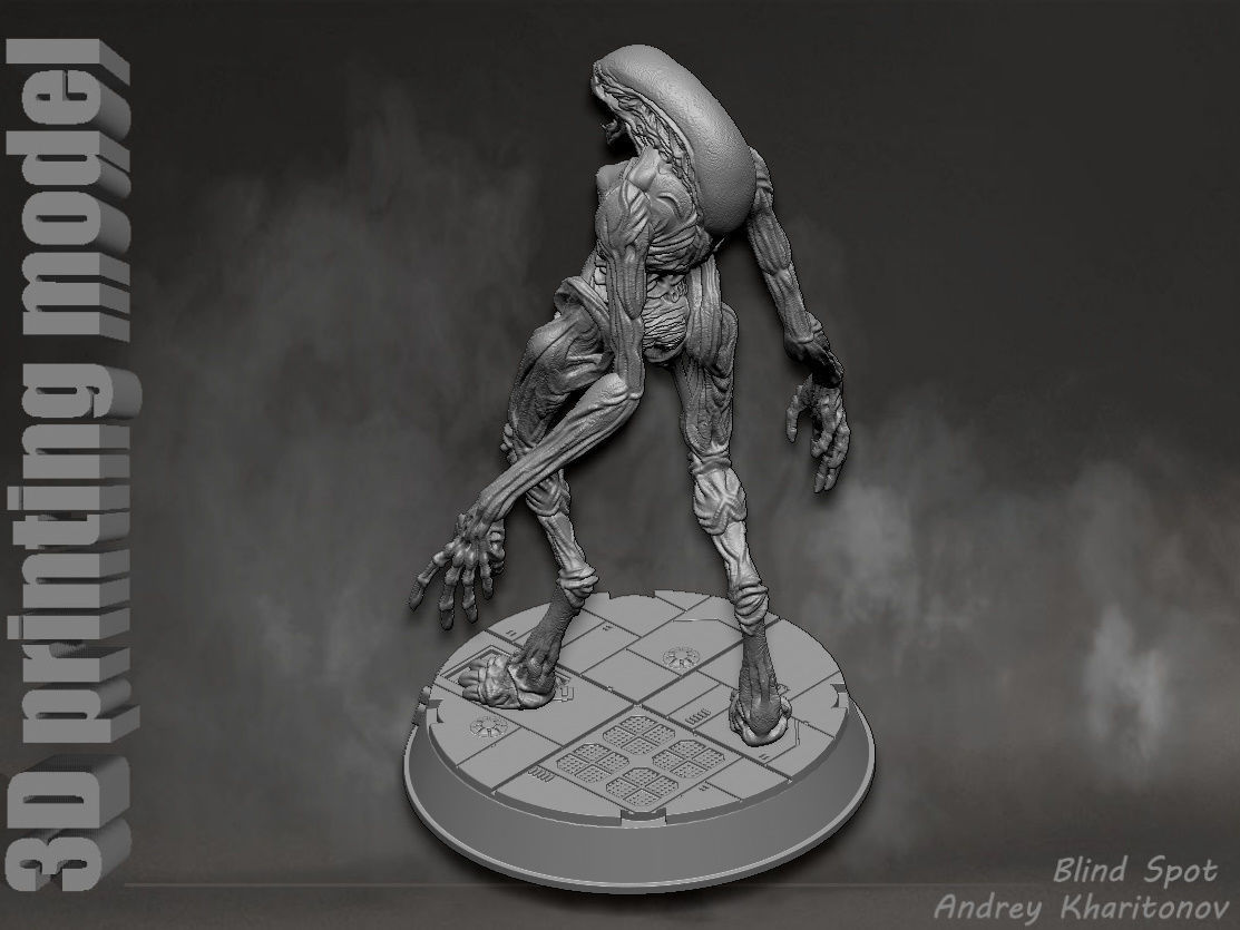 Alien Resurrection 3D print model_16