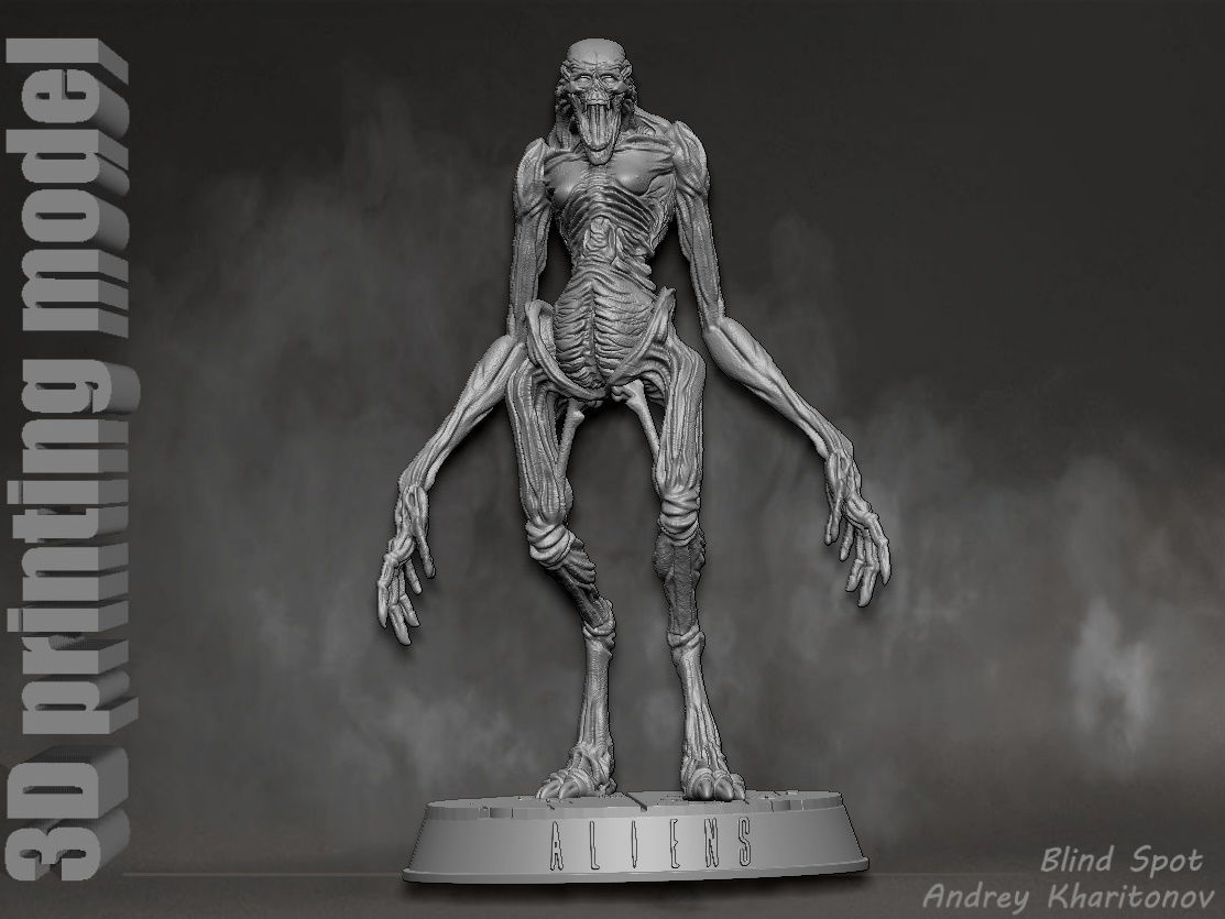 Alien Resurrection 3D print model_14