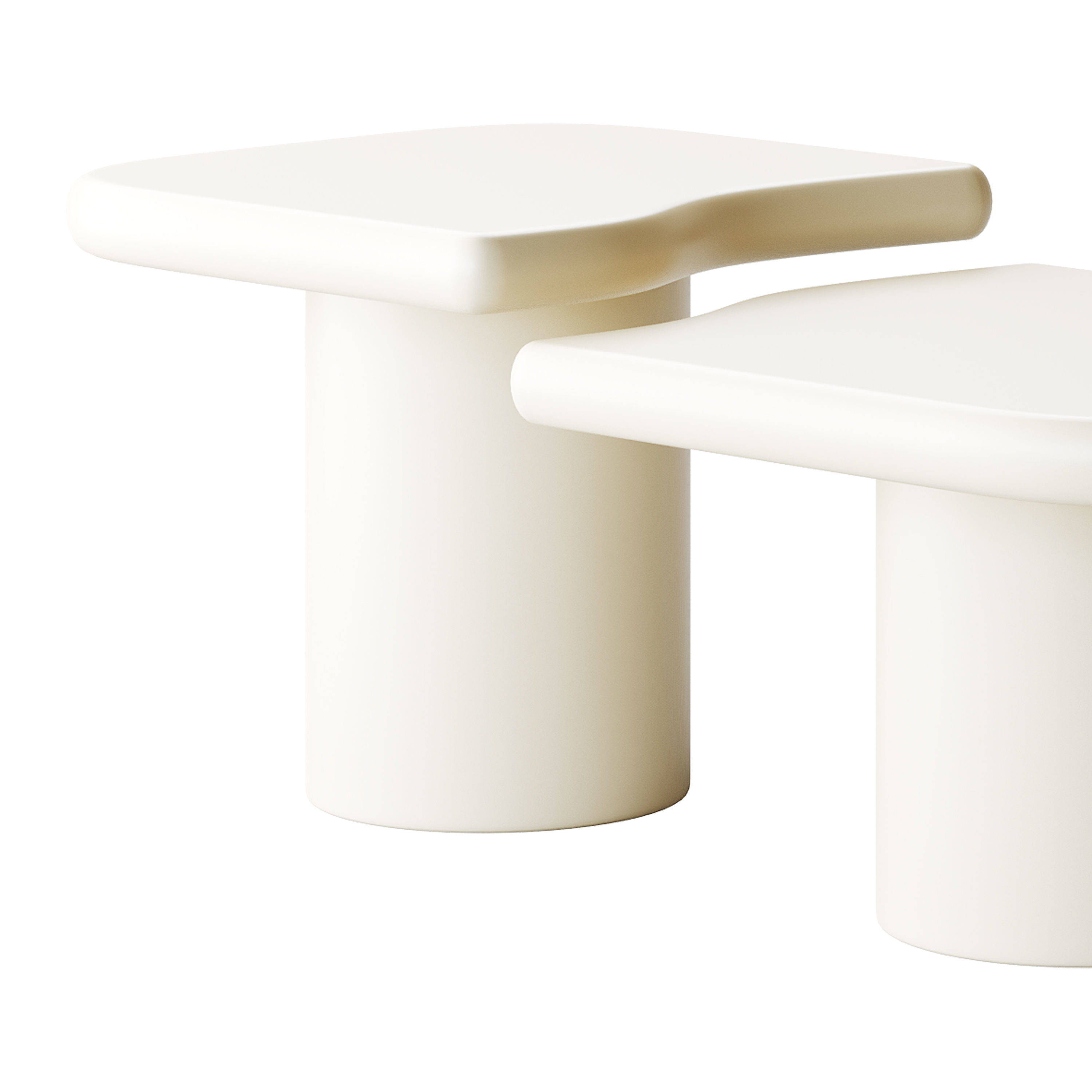 Creative Cloud Combination Coffee Table 3D model_16