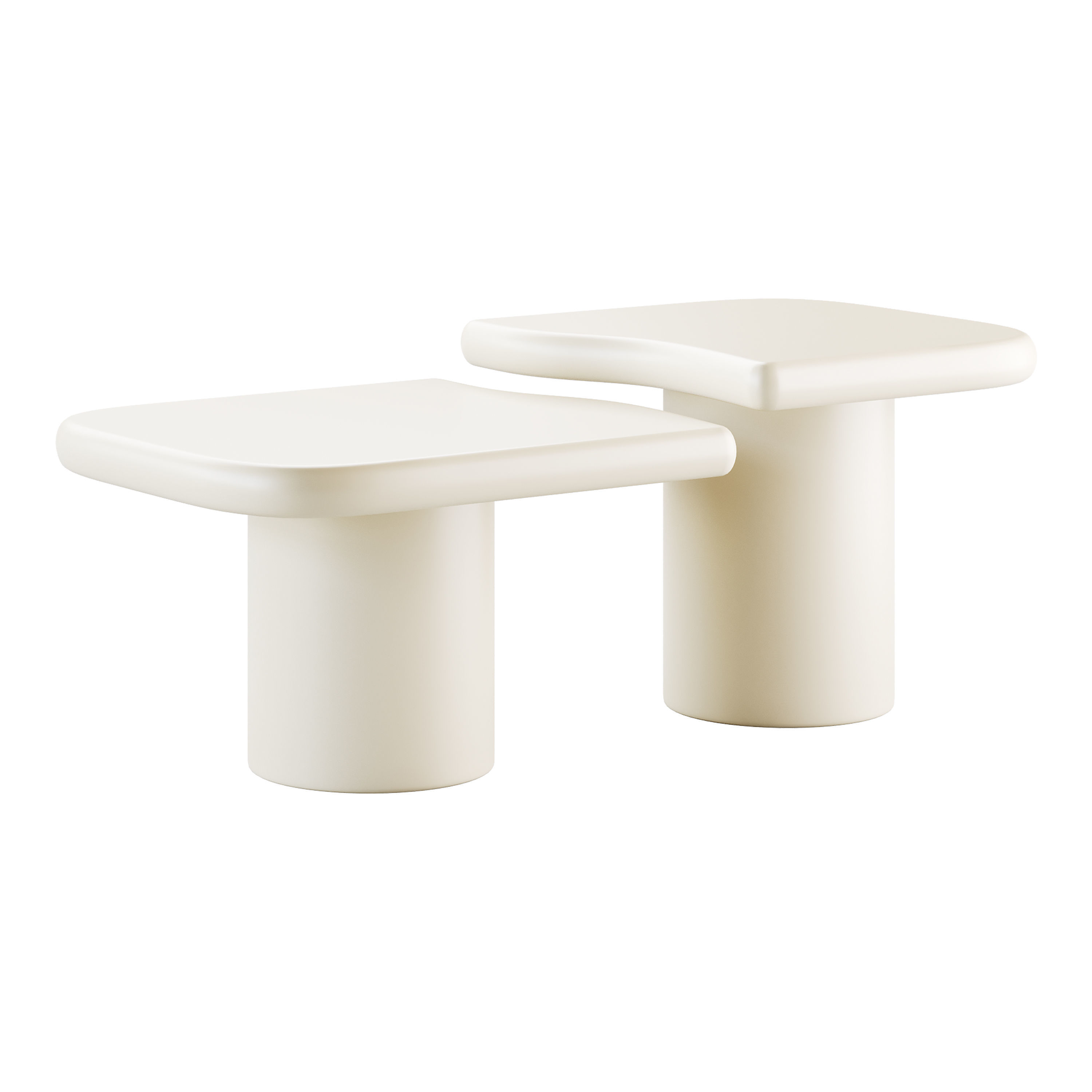 Creative Cloud Combination Coffee Table 3D model_8