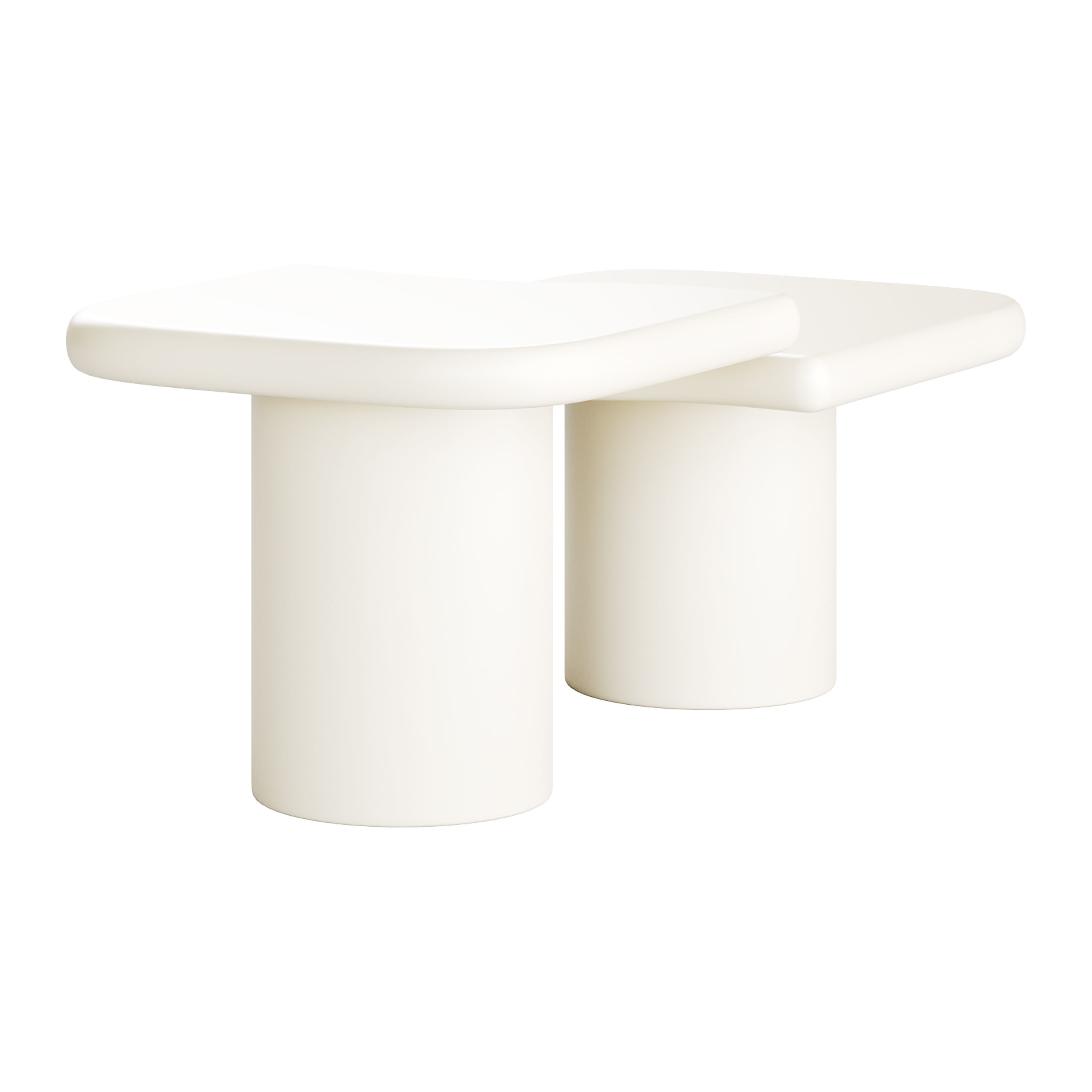 Creative Cloud Combination Coffee Table 3D model_11