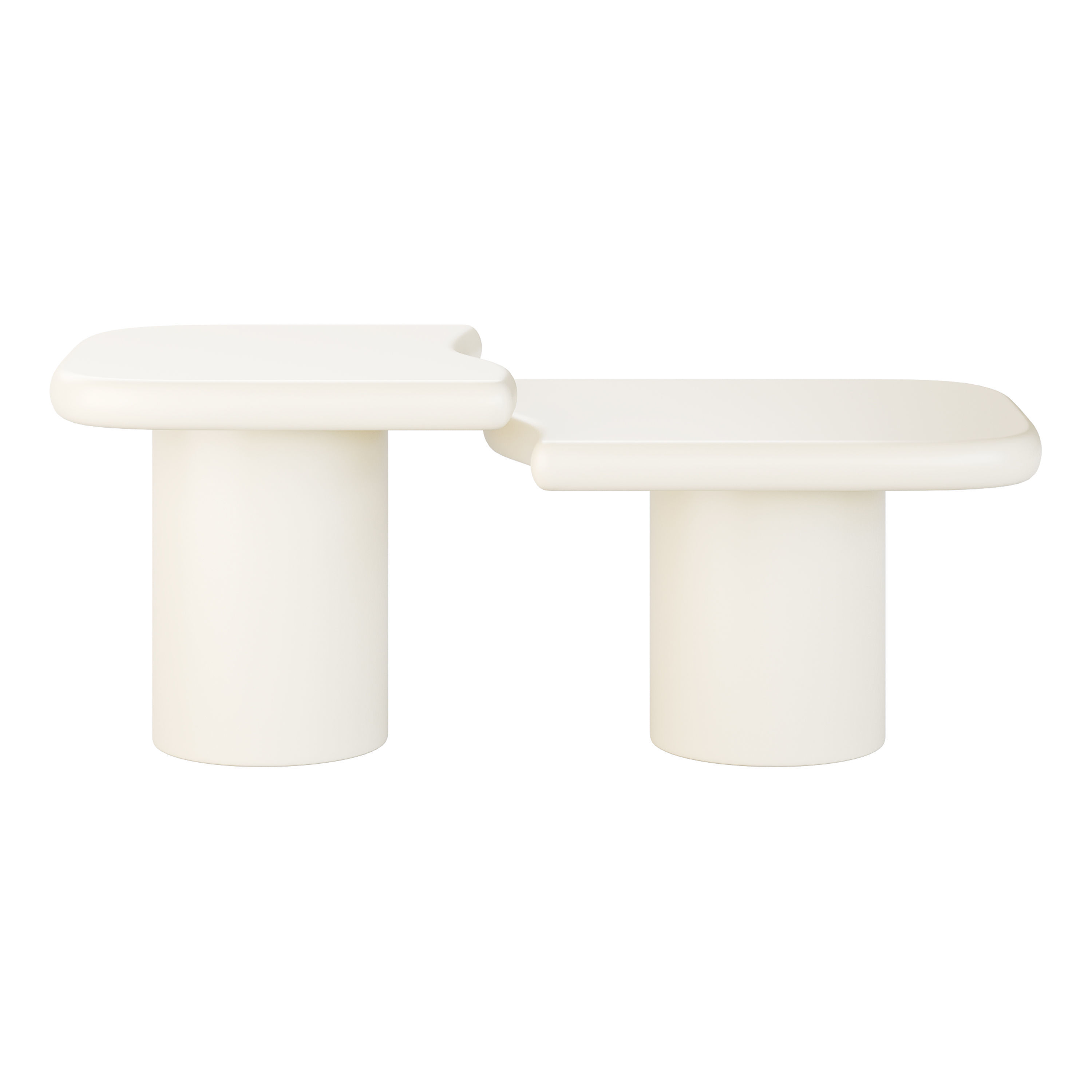 Creative Cloud Combination Coffee Table 3D model_1