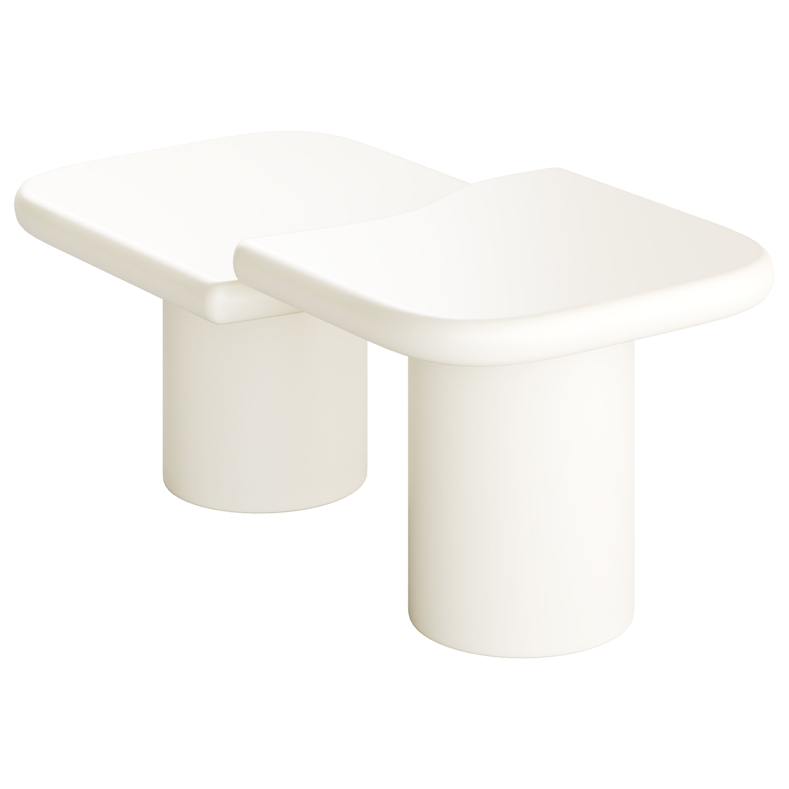 Creative Cloud Combination Coffee Table 3D model_14