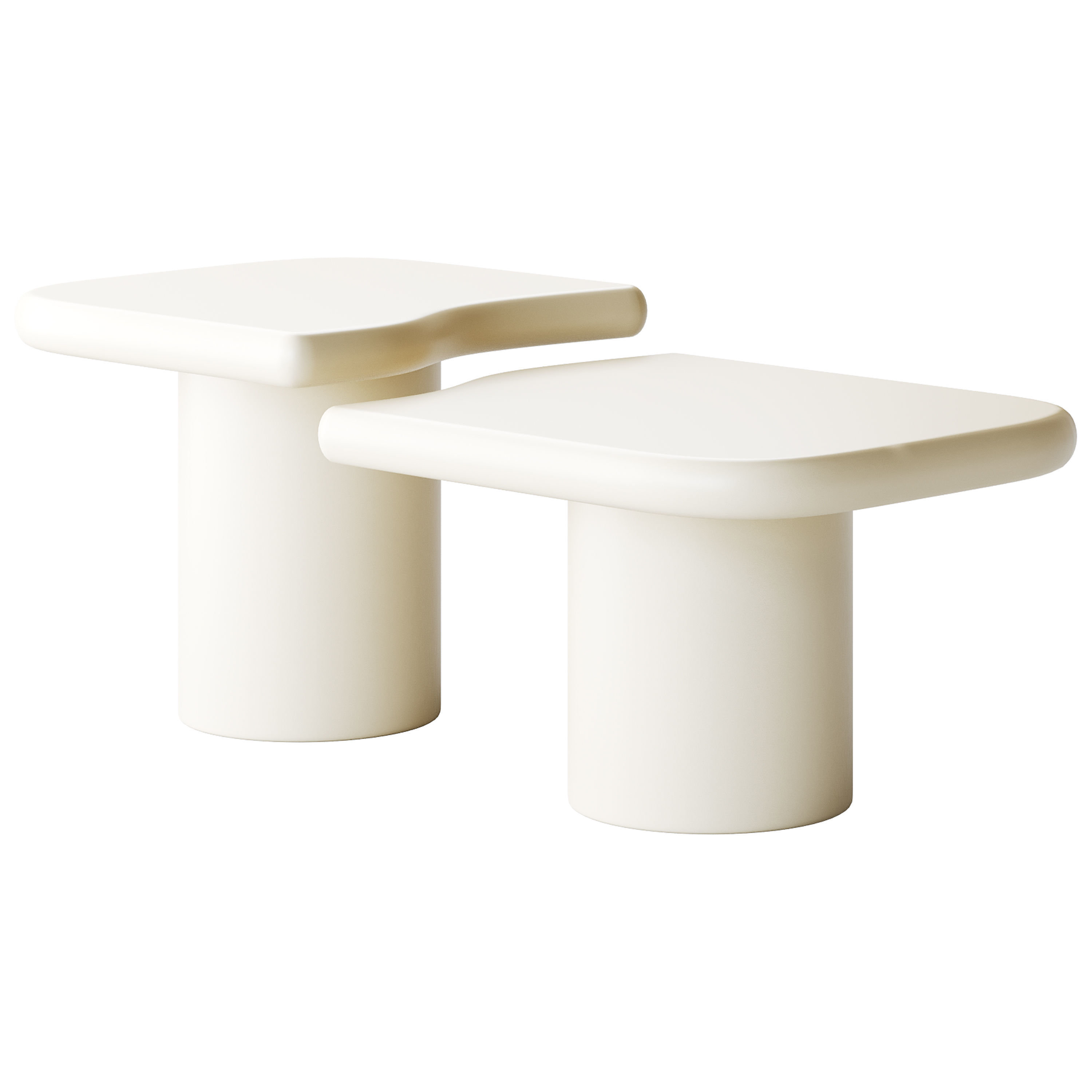 Creative Cloud Combination Coffee Table 3D model_9