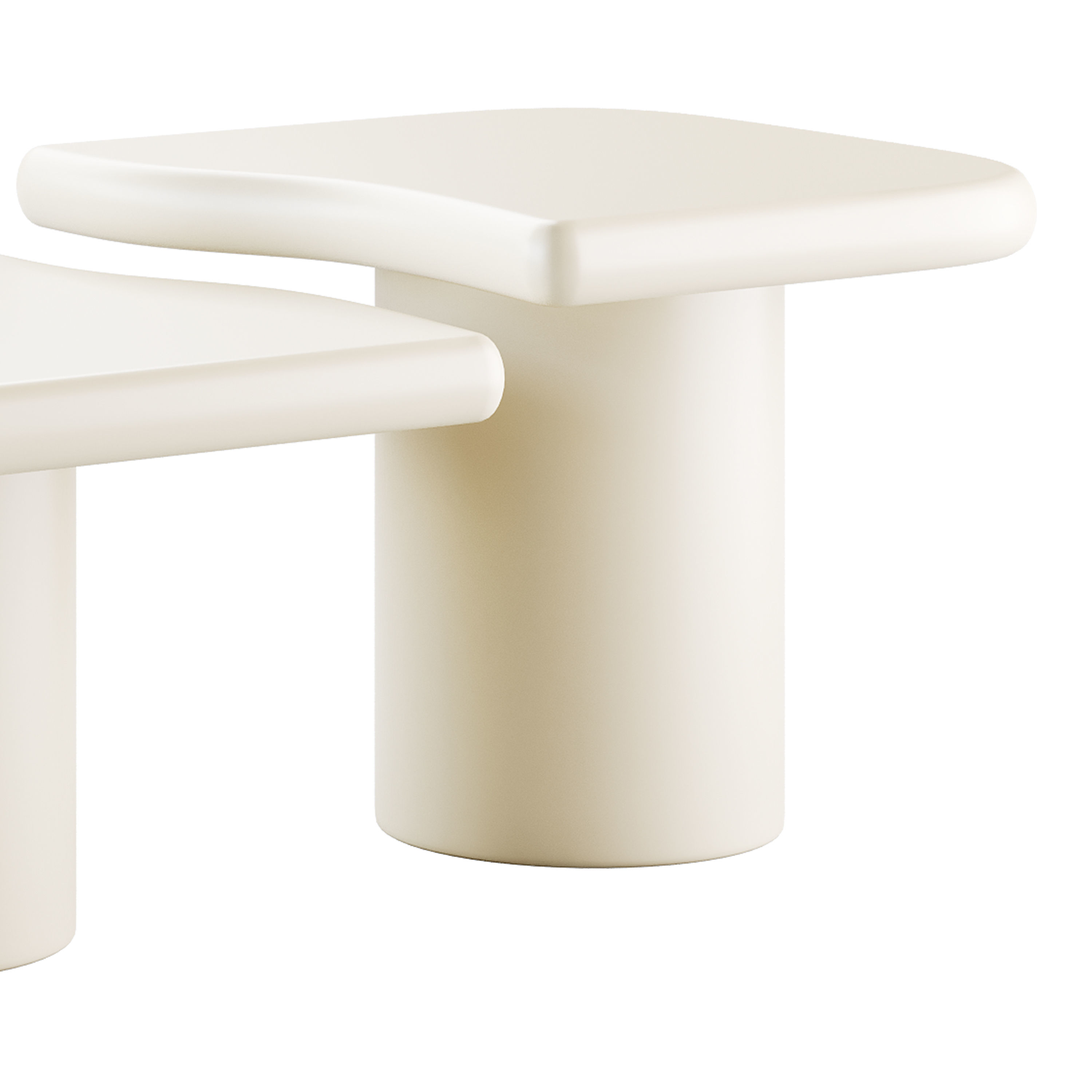 Creative Cloud Combination Coffee Table 3D model_15