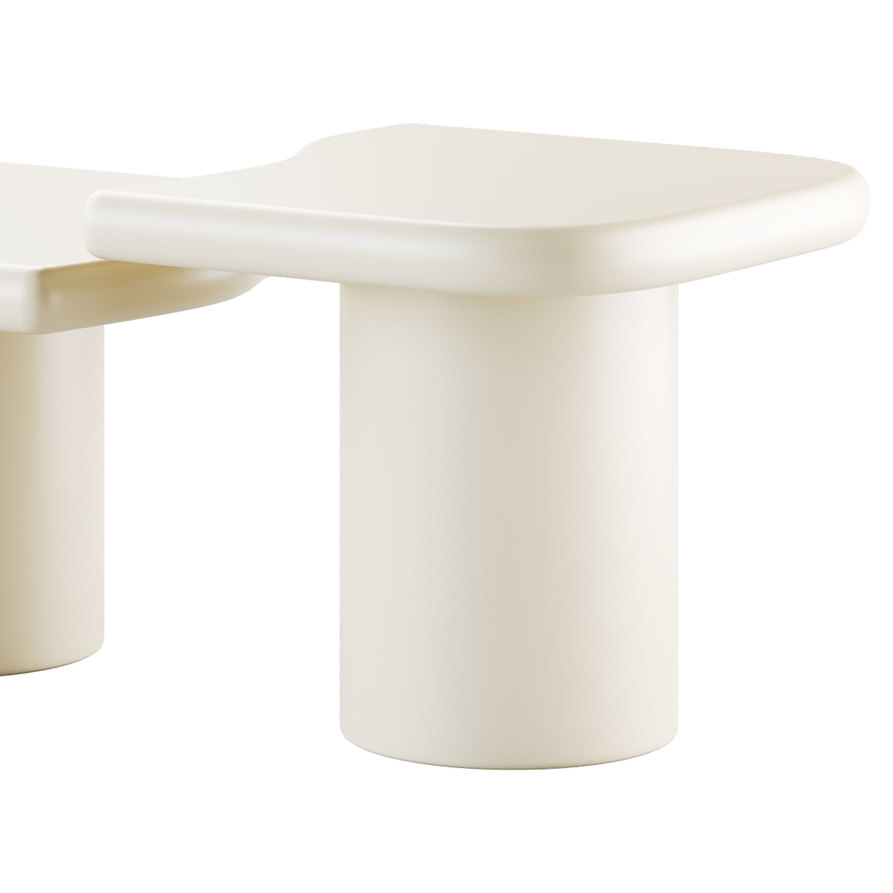 Creative Cloud Combination Coffee Table 3D model_12