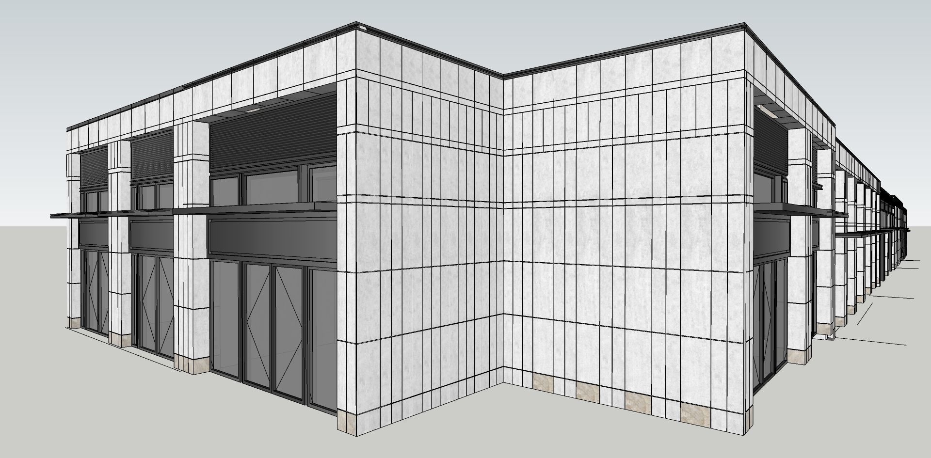 neoclassical retail 3d model 3D model_1