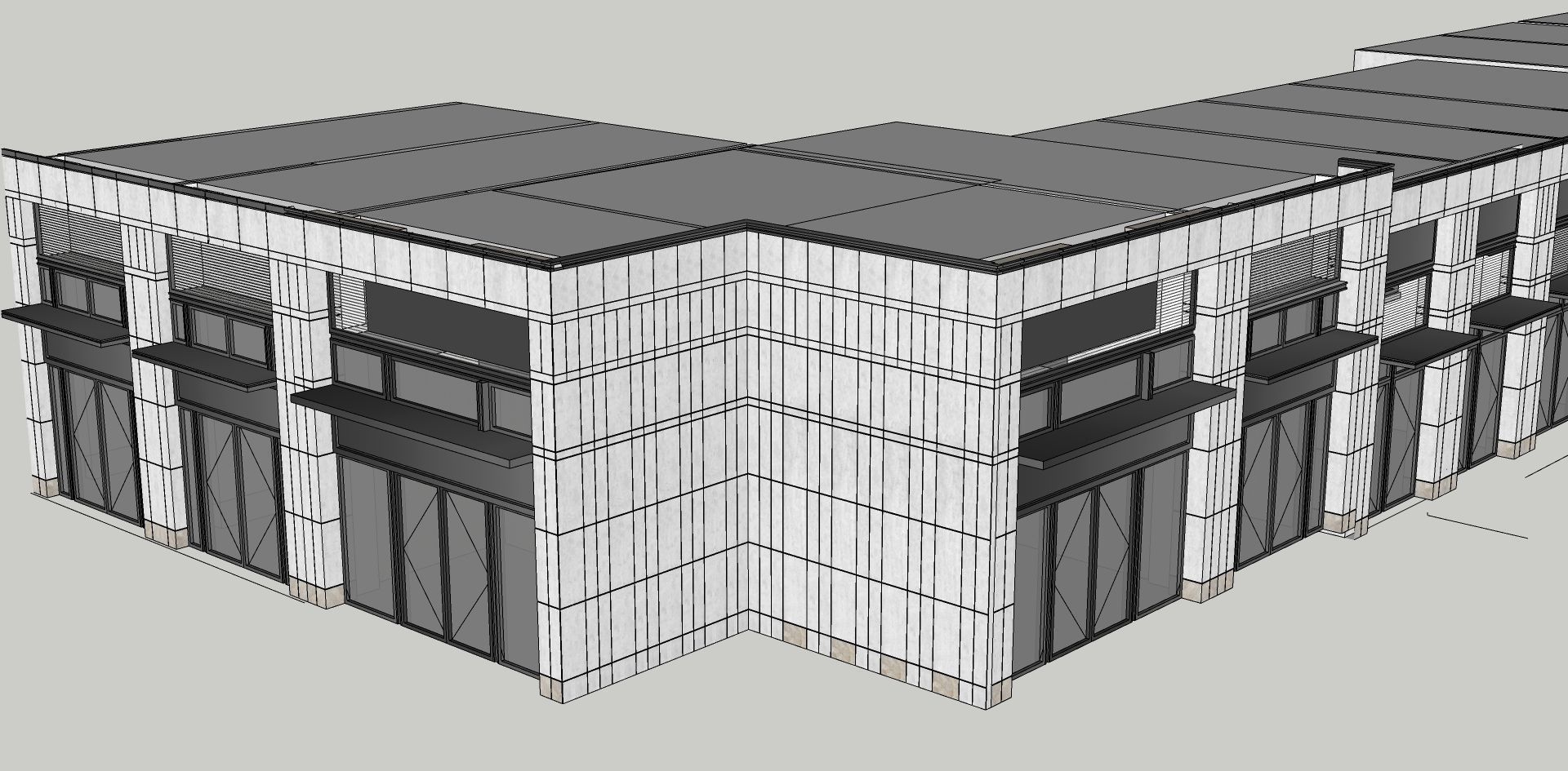 neoclassical retail 3d model 3D model_7