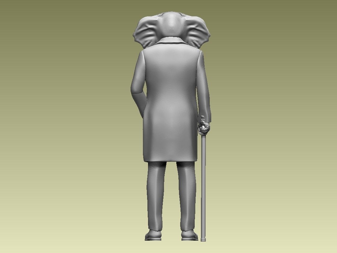 ELEPHANT MAN 3D print model_8