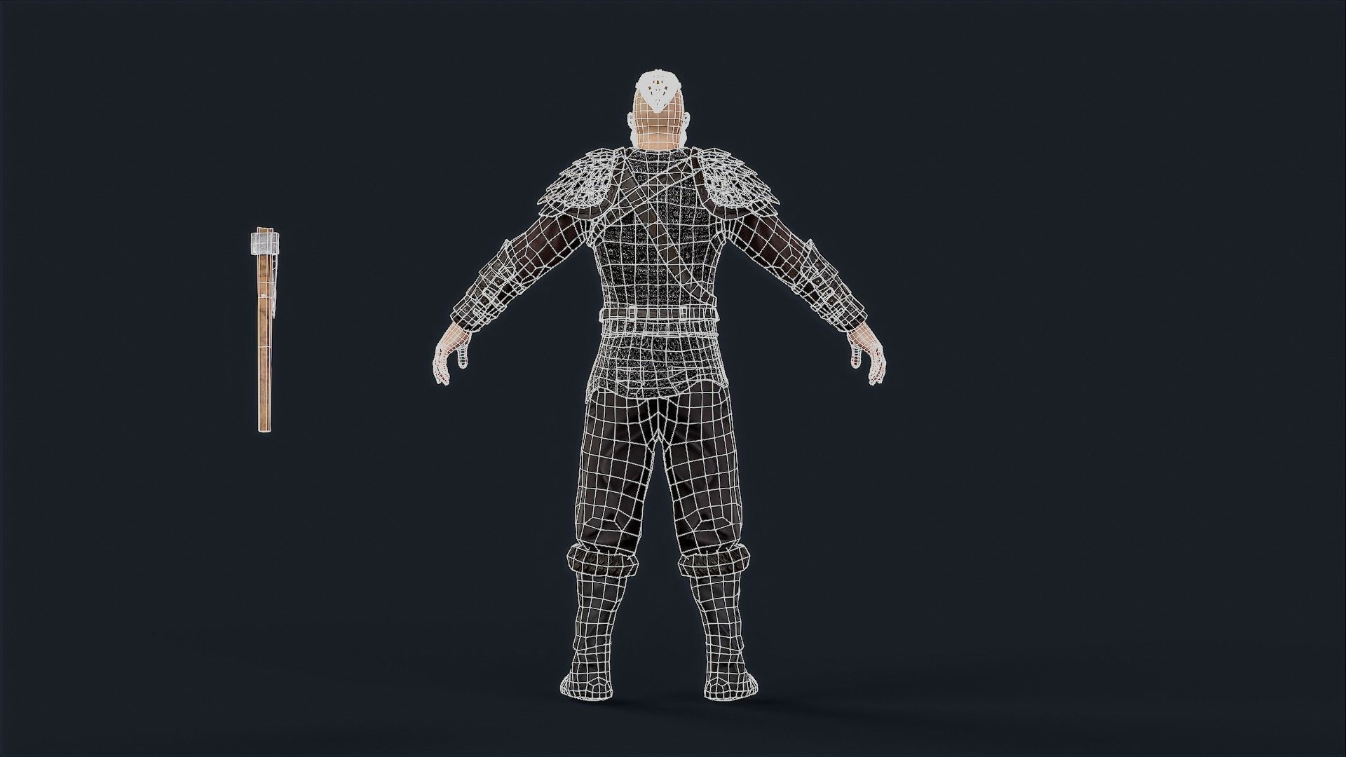 VIKING 6 Low-poly 3D model_13