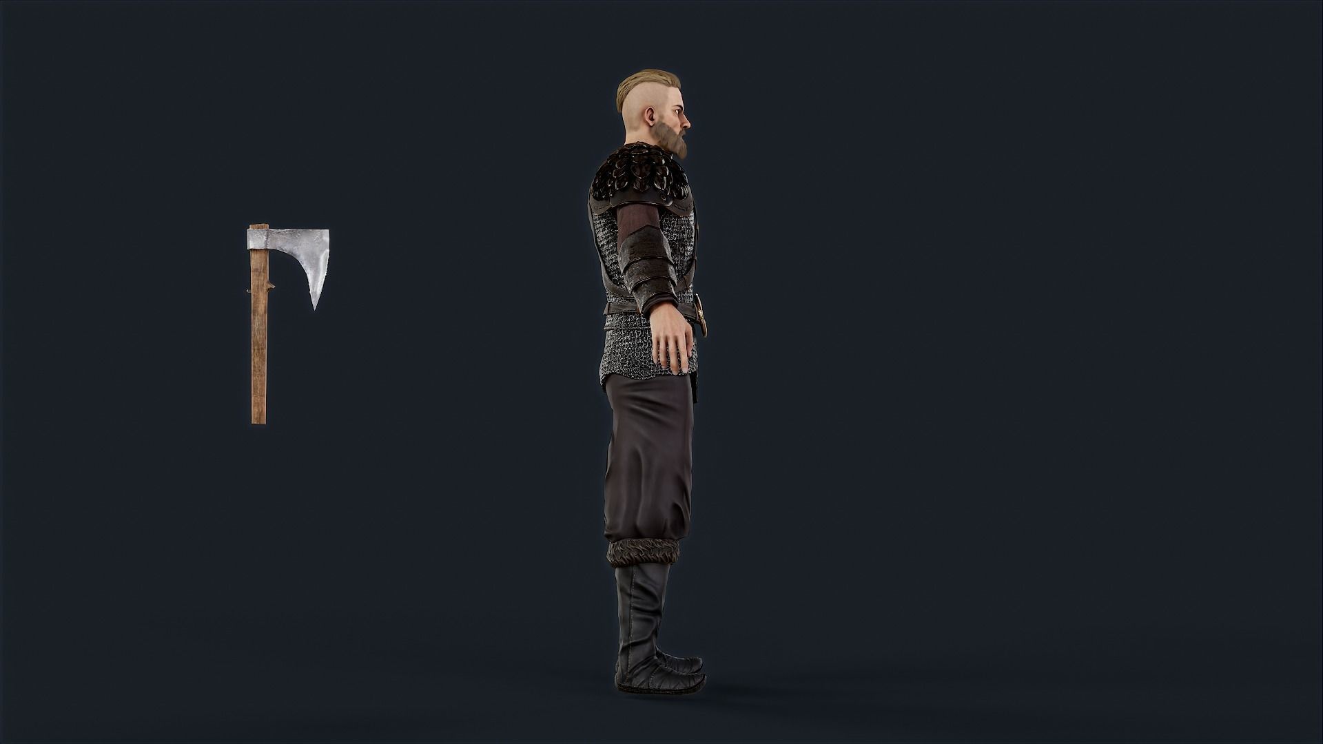 VIKING 6 Low-poly 3D model_9