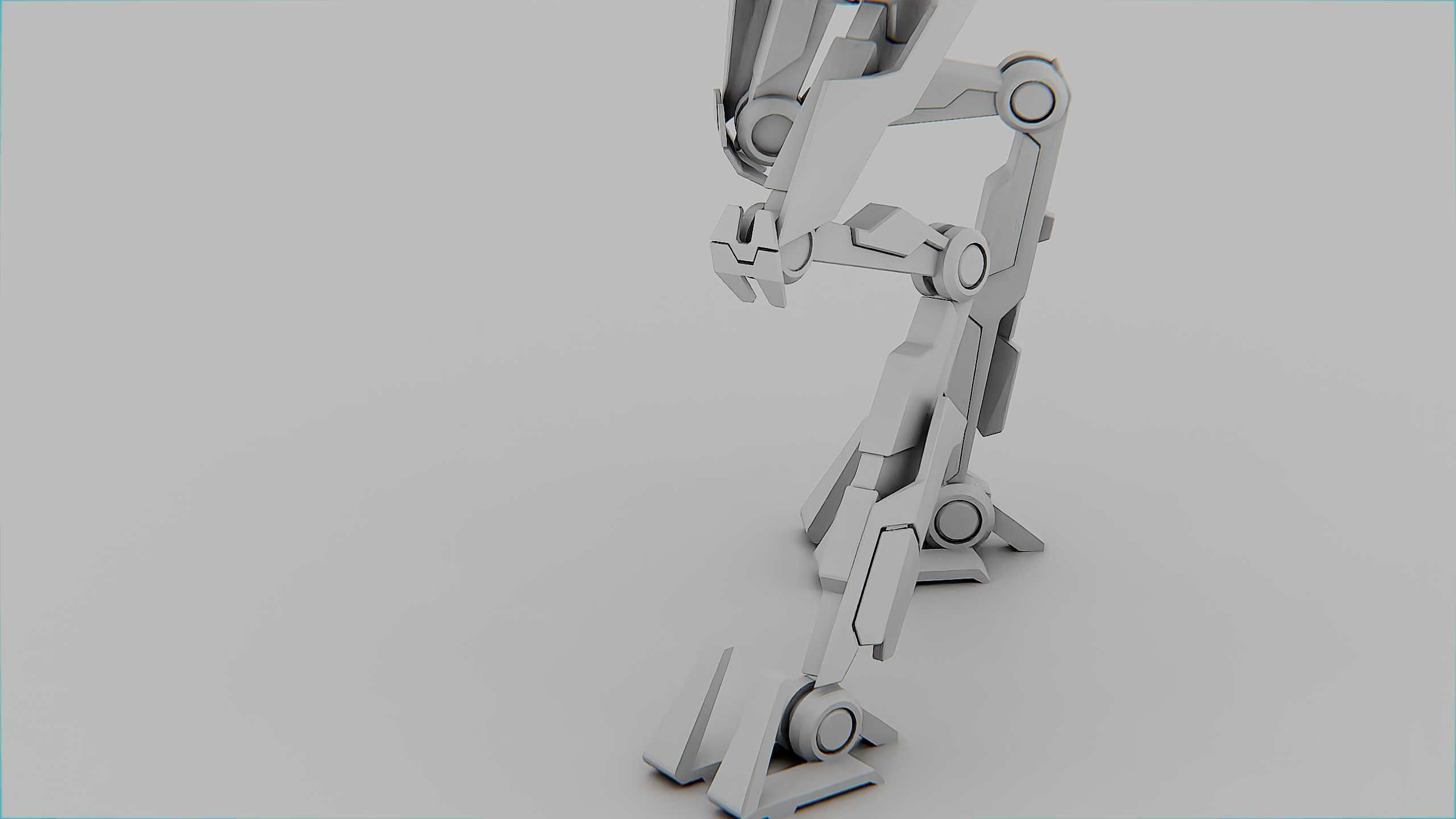 DROID FOVOS-X Rigged for Unreal Engine - Unity - MIXAMO 3D model_34