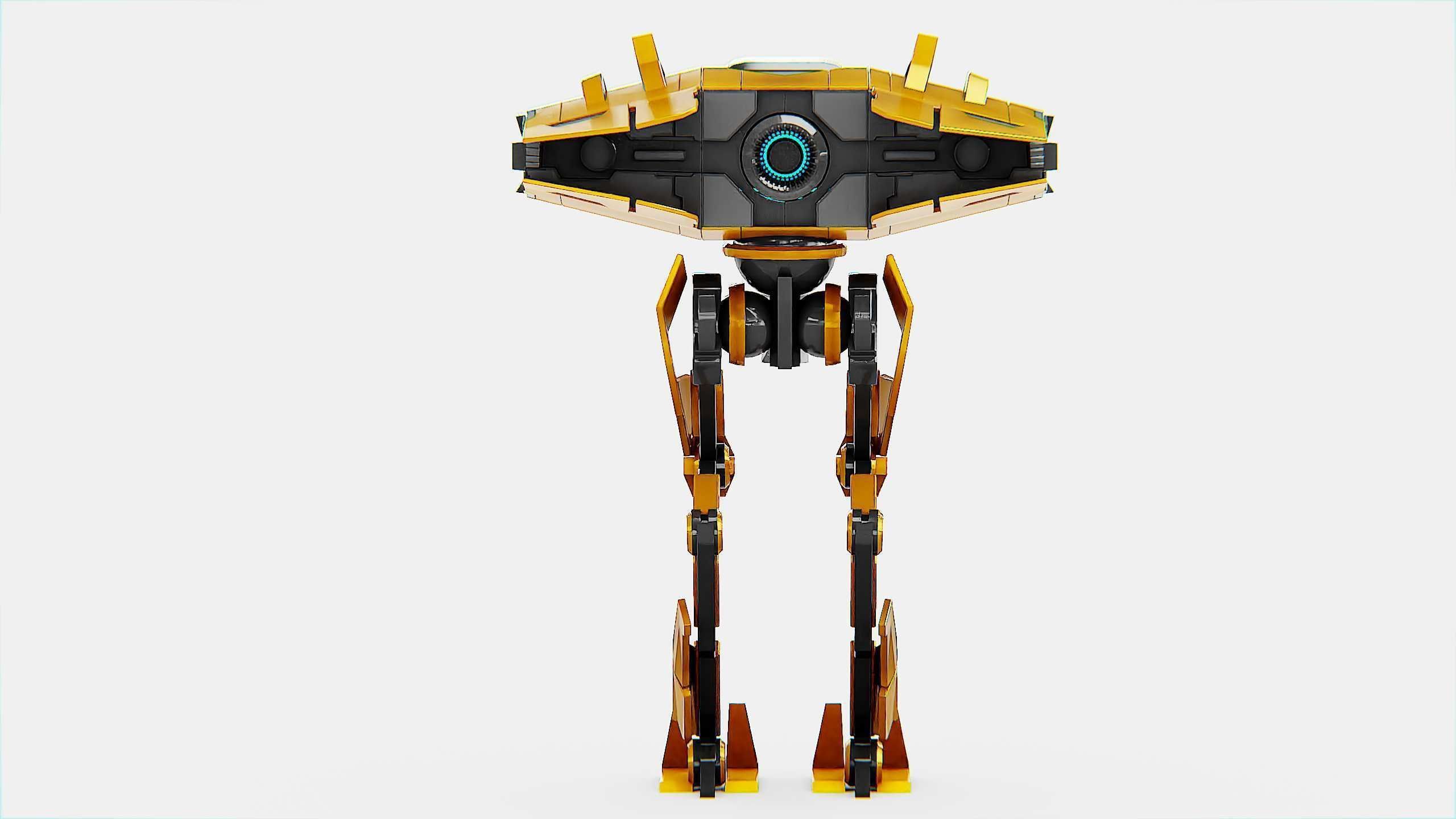 DROID FOVOS-X Rigged for Unreal Engine - Unity - MIXAMO 3D model_31
