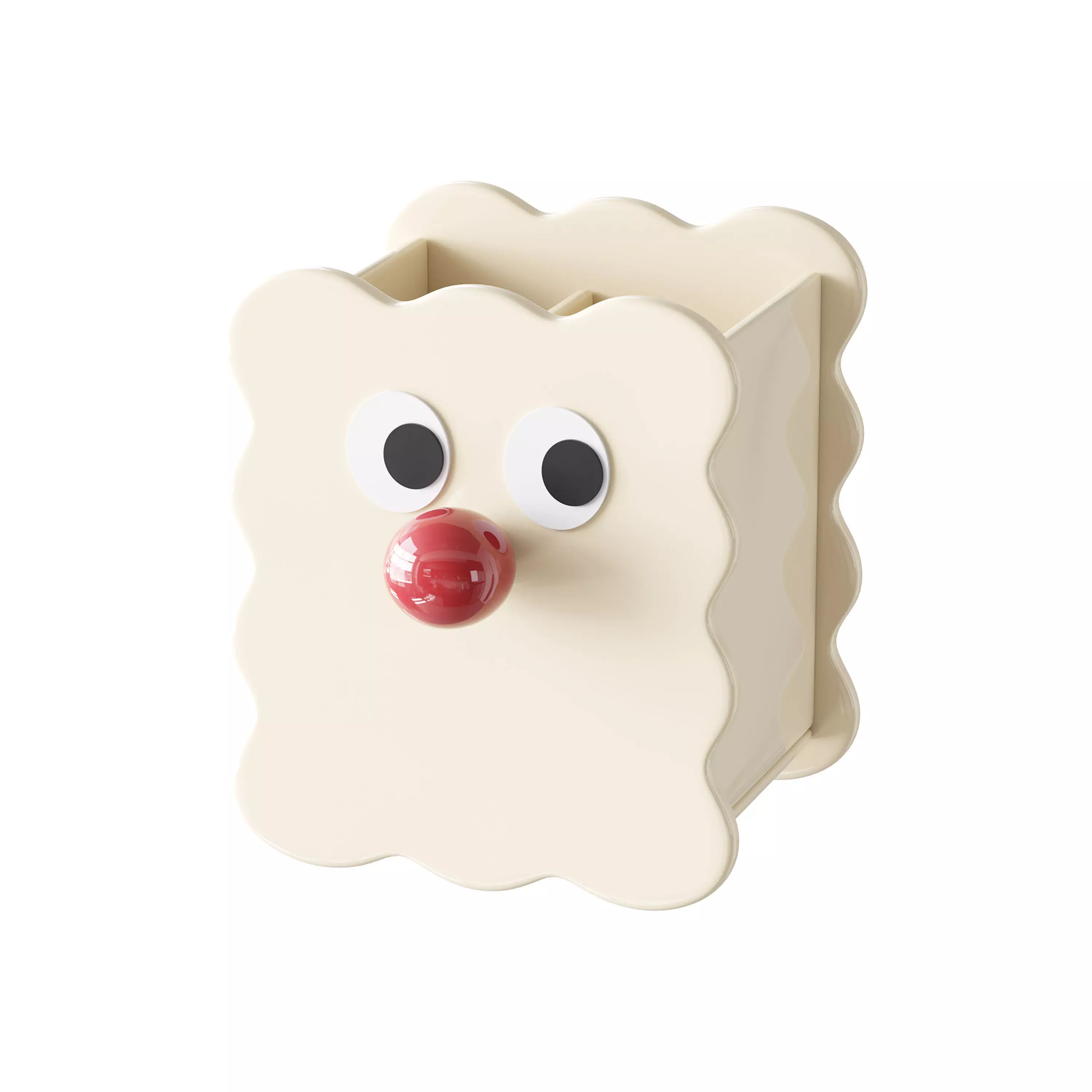 Creative Cute Pen Holder 3D model_0