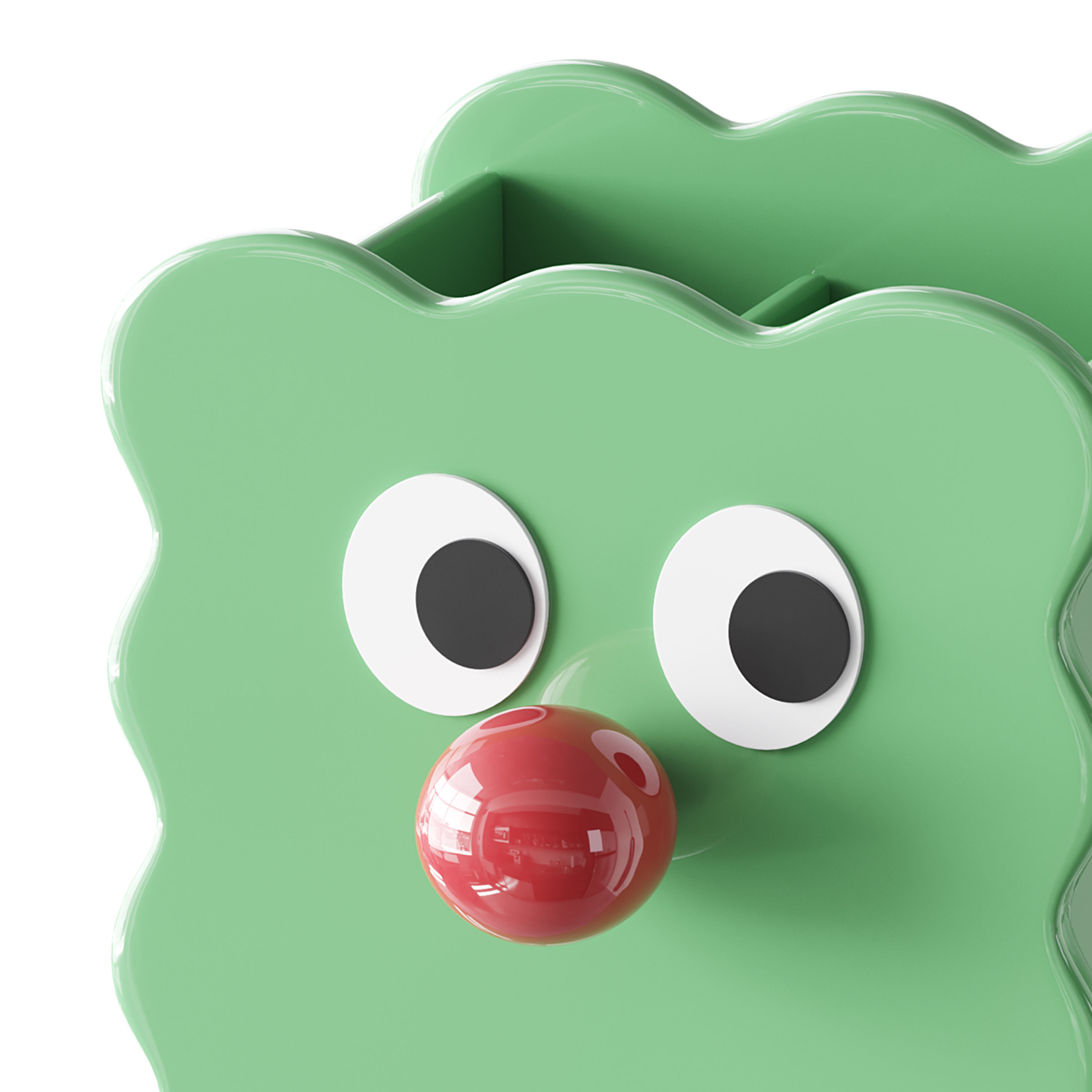 Creative Cute Pen Holder 3D model_6