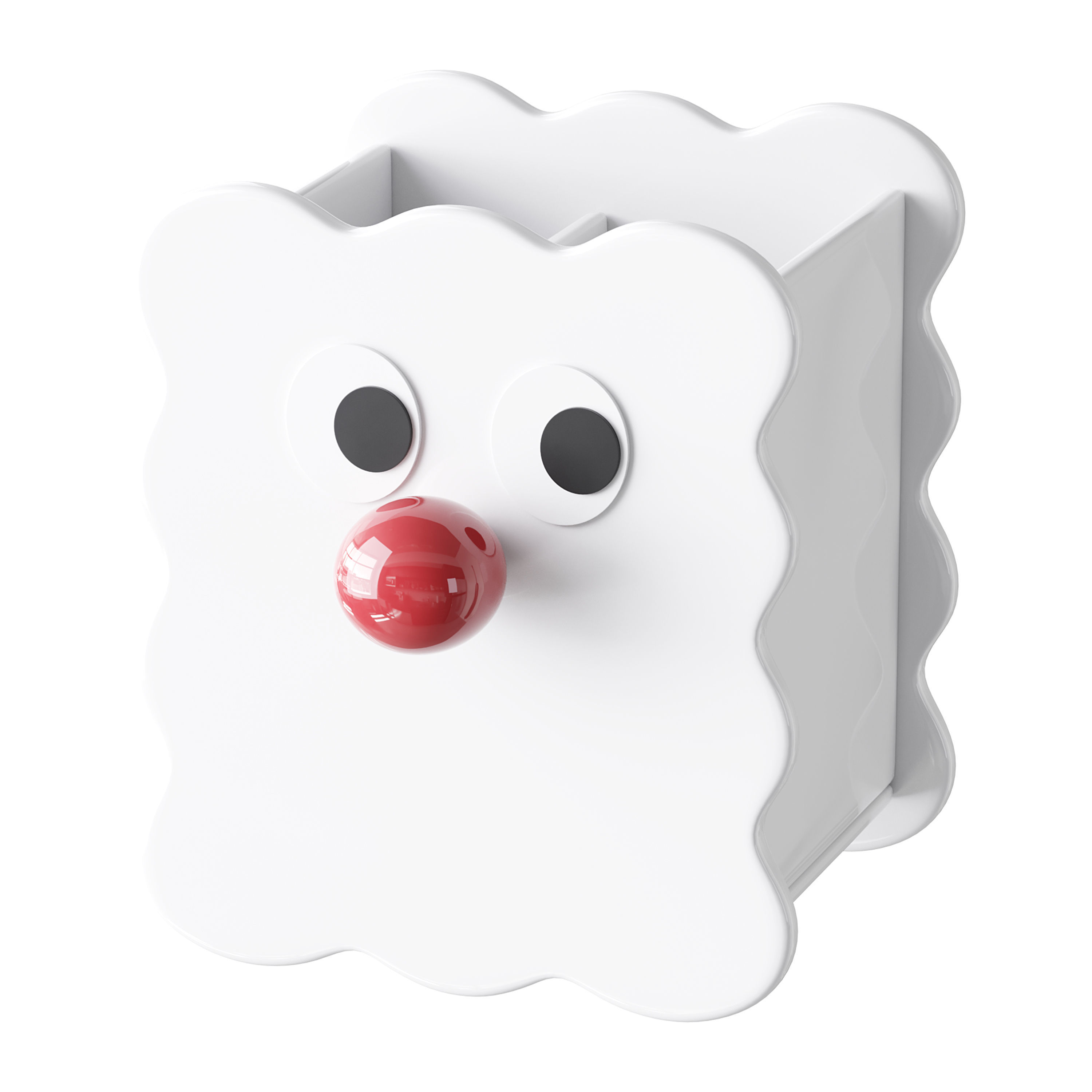 Creative Cute Pen Holder 3D model_3