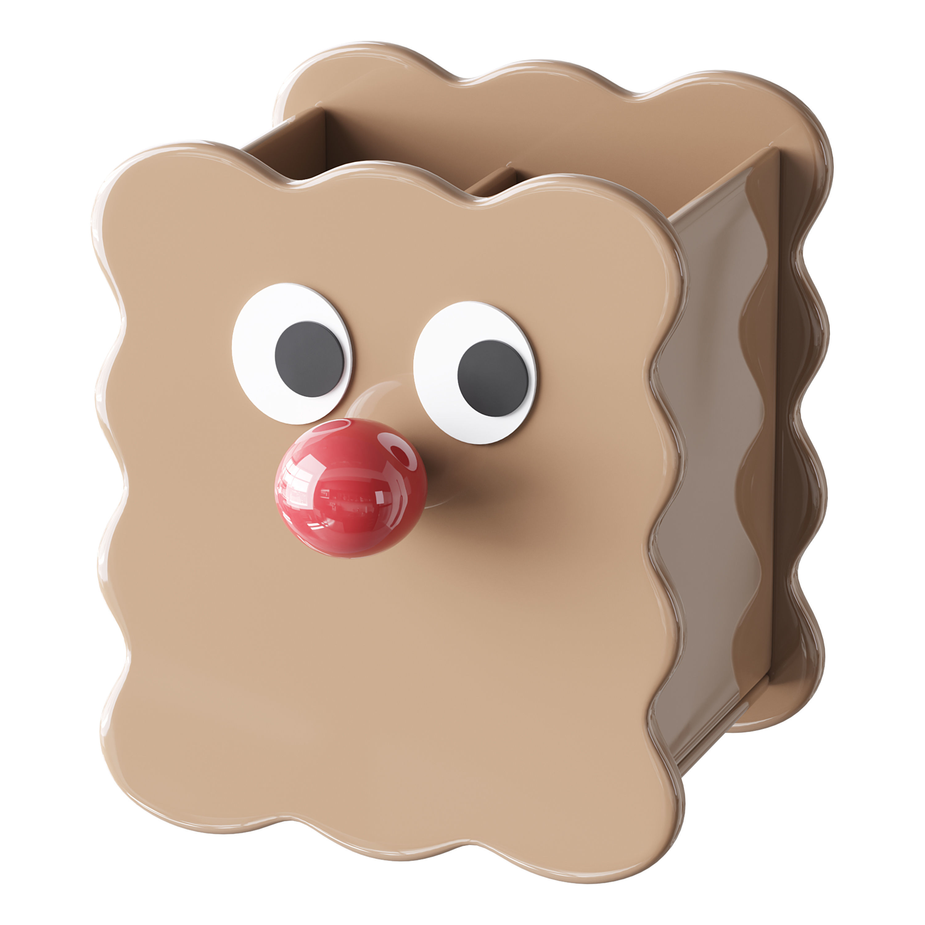 Creative Cute Pen Holder 3D model_14