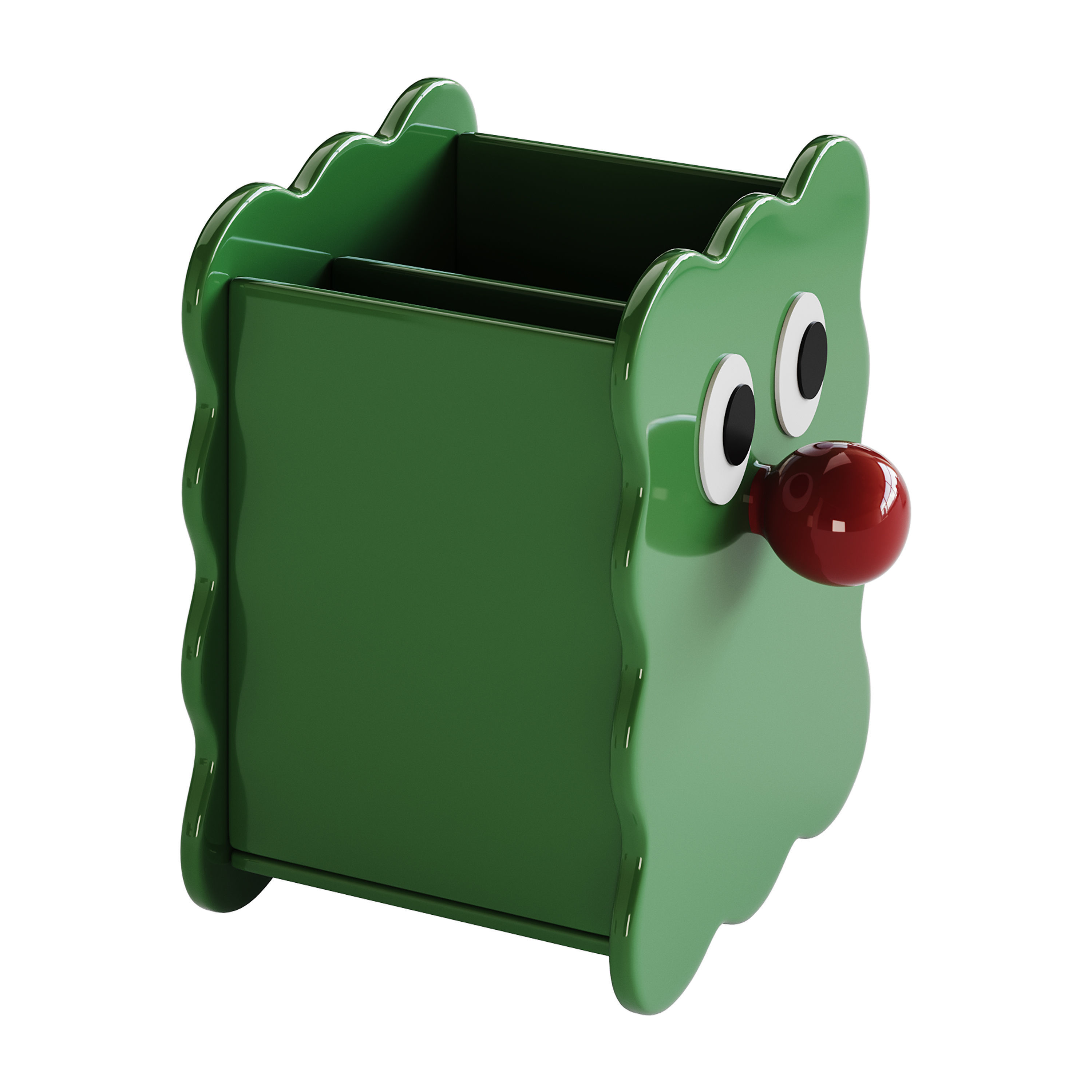 Creative Cute Pen Holder 3D model_13