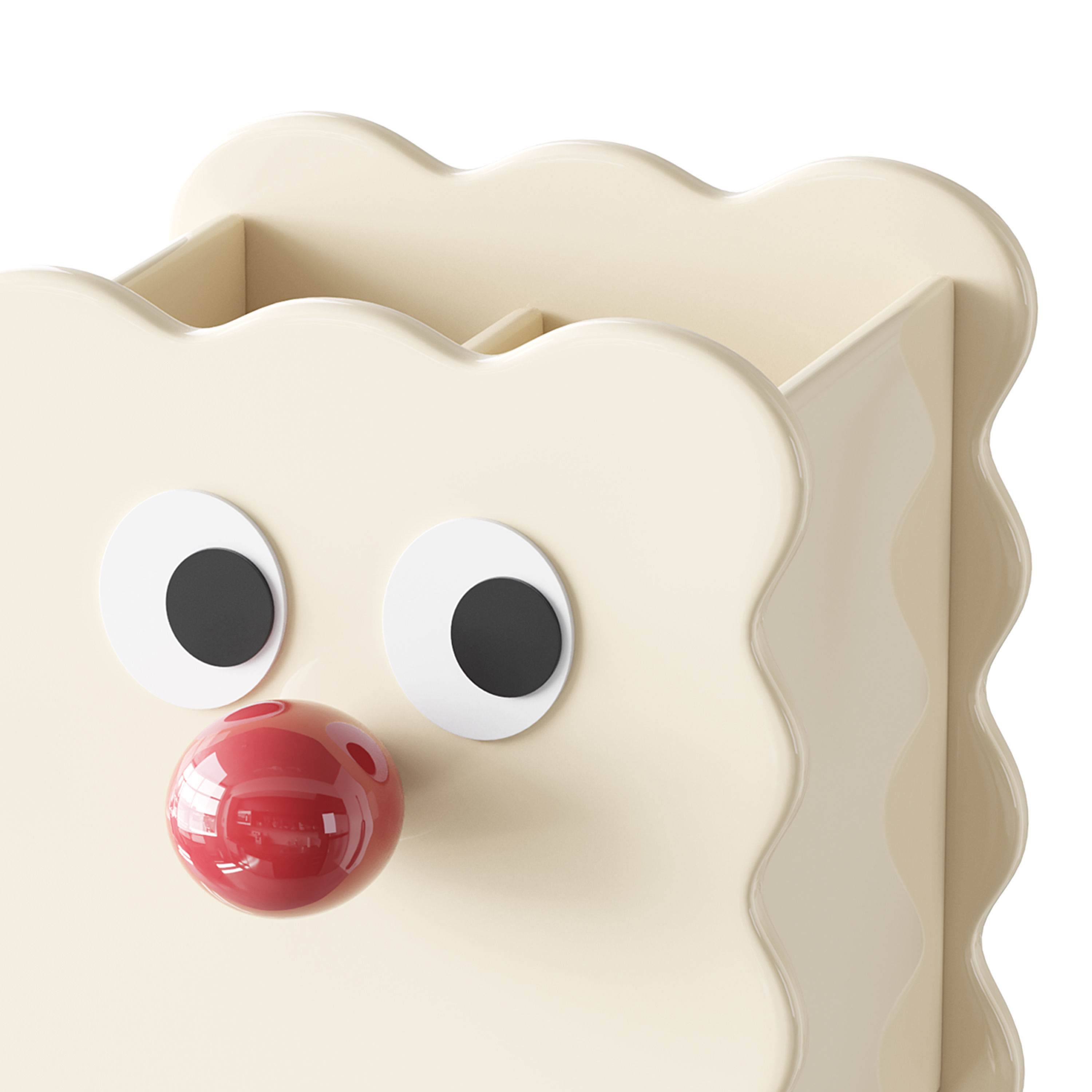 Creative Cute Pen Holder 3D model_4