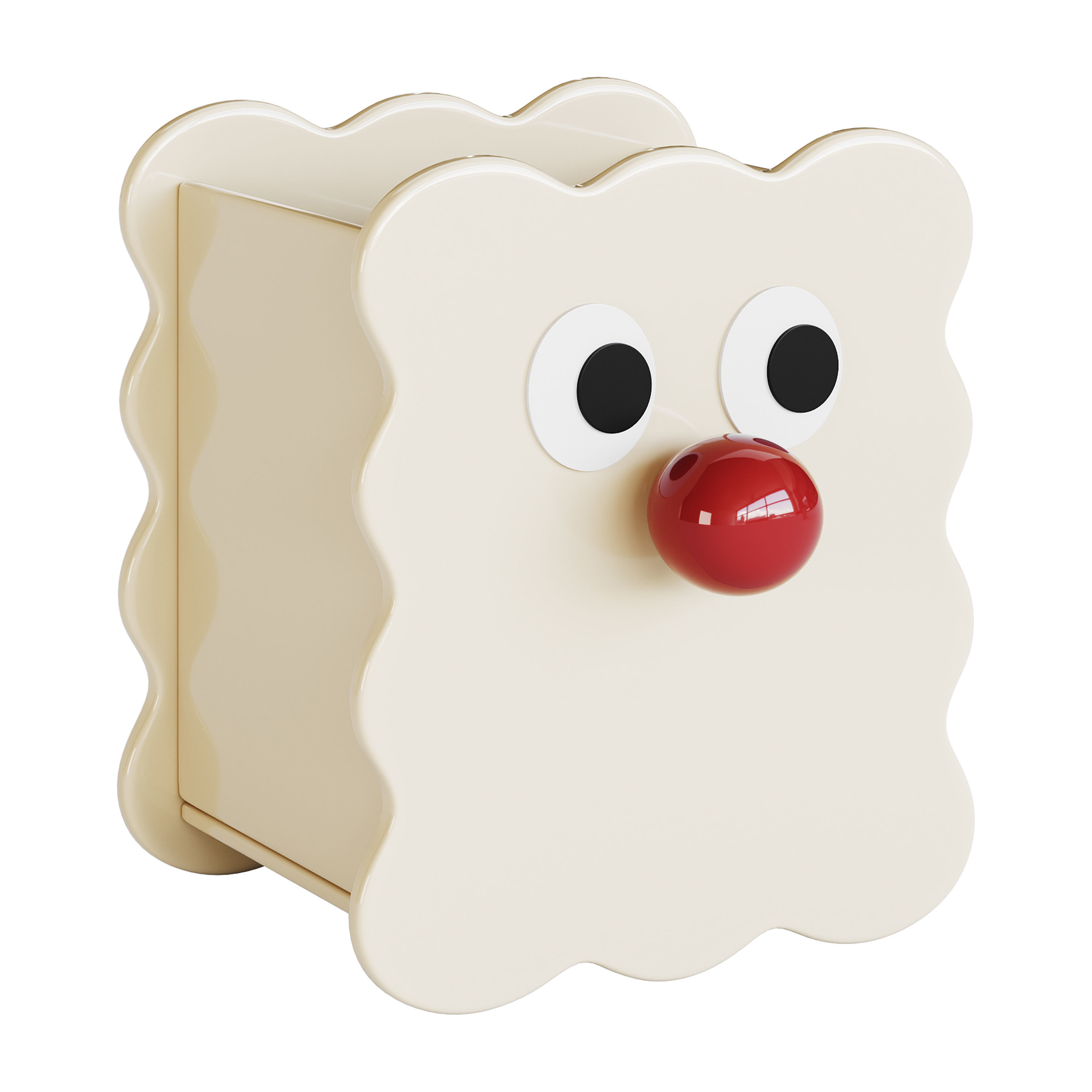 Creative Cute Pen Holder 3D model_12