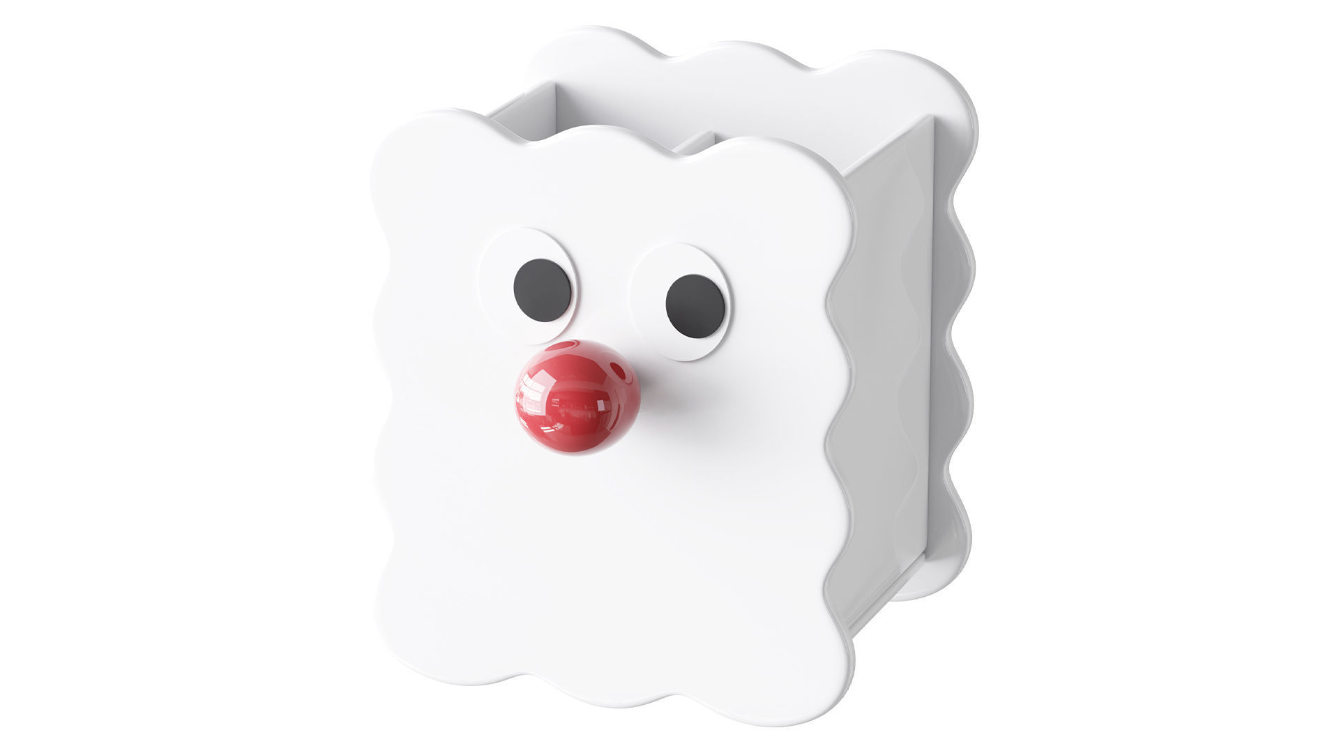 Creative Cute Pen Holder 3D model_2