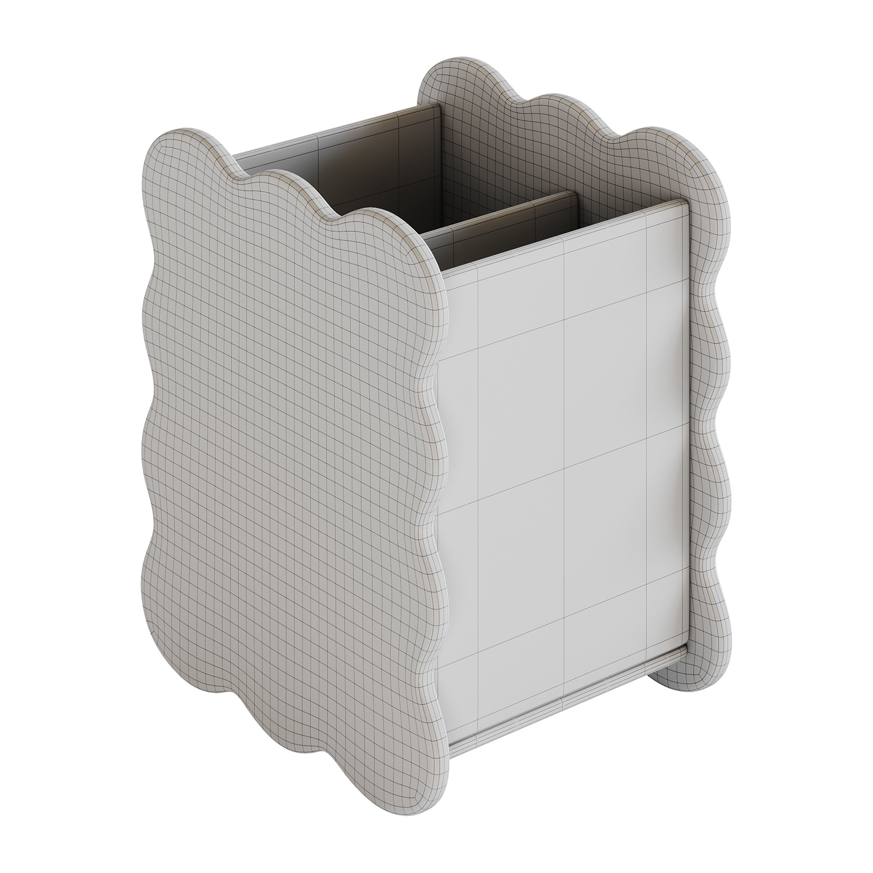 Creative Cute Pen Holder 3D model_17