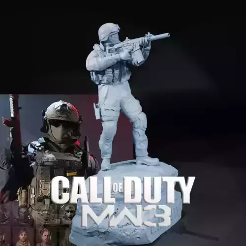 CALL OF DUTY MODERN WARFARE - CHARACTERS - 3D PRINT 3D print model