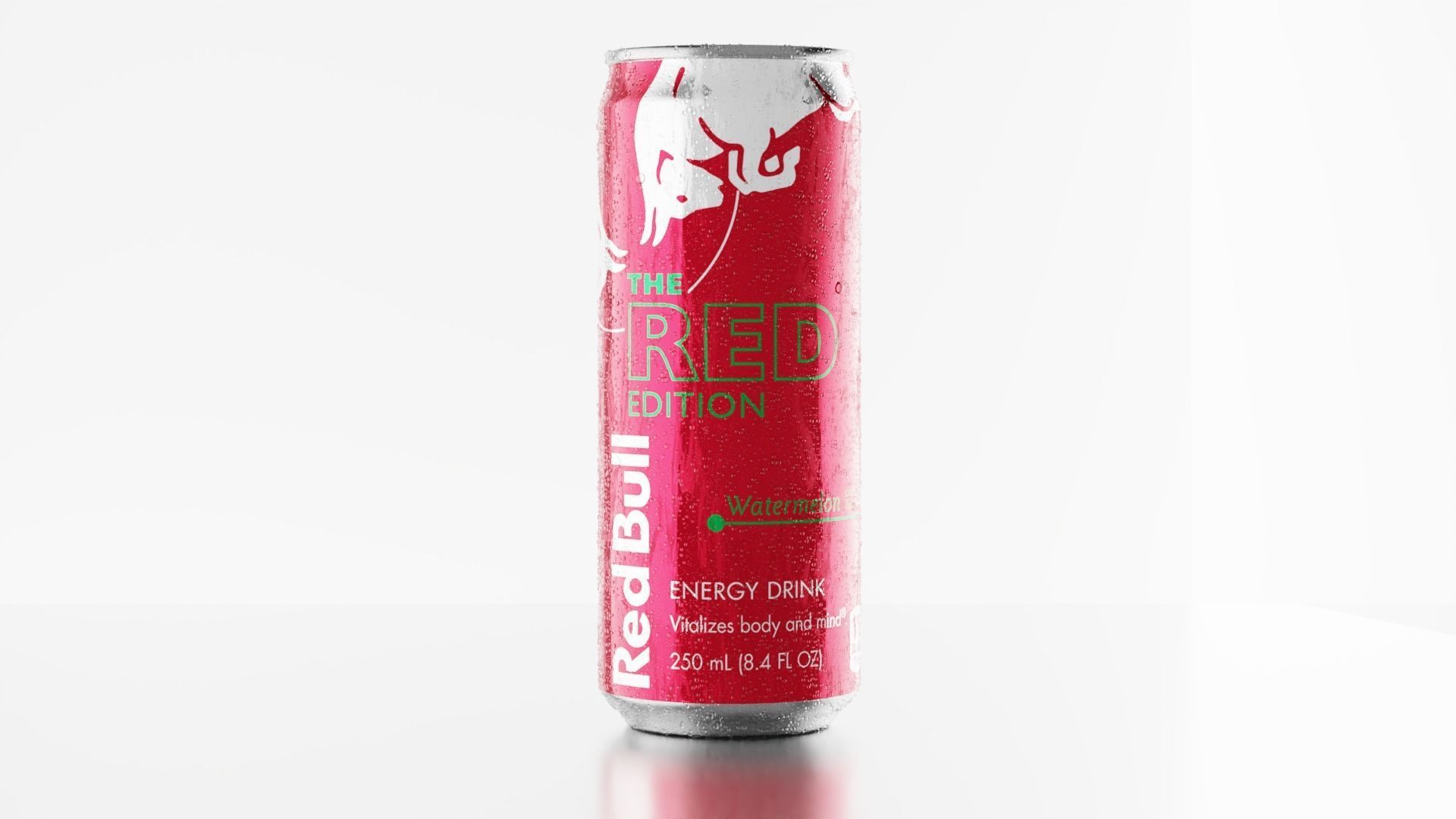 Can Red Bull RED EDITION realistic 3D model 3D model_2