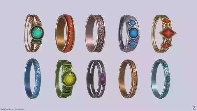Fantasy ring collection 