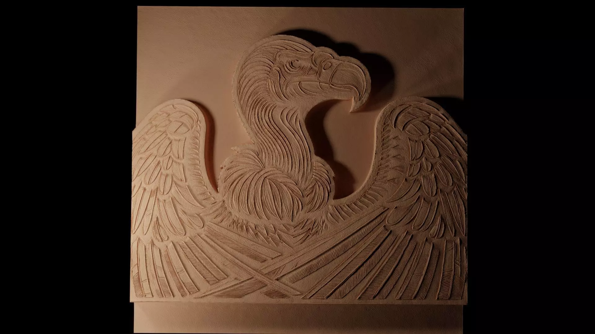 Condor CNC 3d Print High Relief Sand Casting 3D print model_0