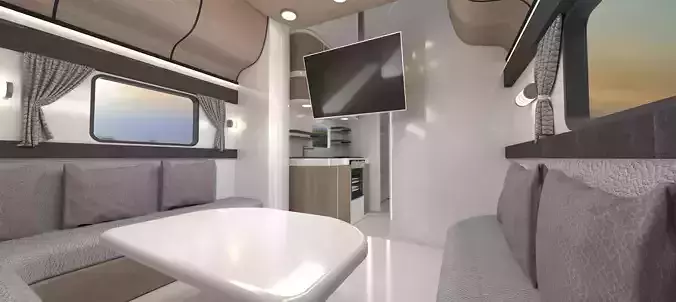 Caravan interior design