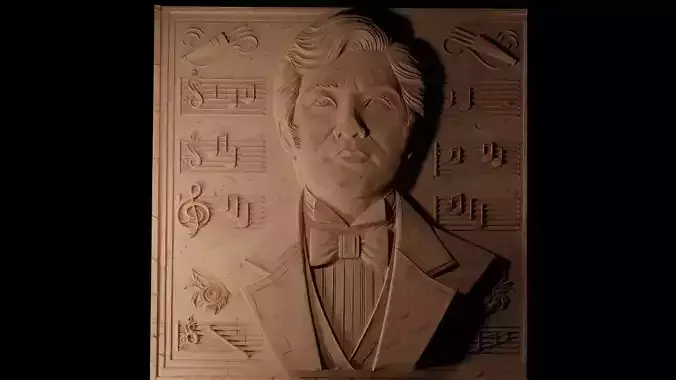Composer CNC 3d Print High Relief Sand Casting